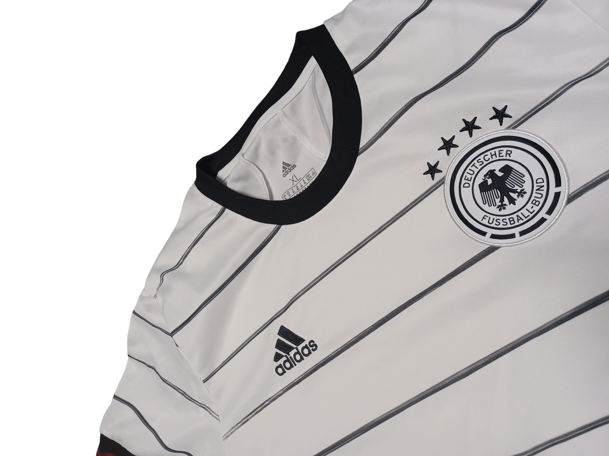 Adidas 2019 VINTAGE GERMANY NATIONAL TEAM DEUTSCHLAND SOCCER JERSEY Size US XL / EU 56 / 4 - 3 Thumbnail