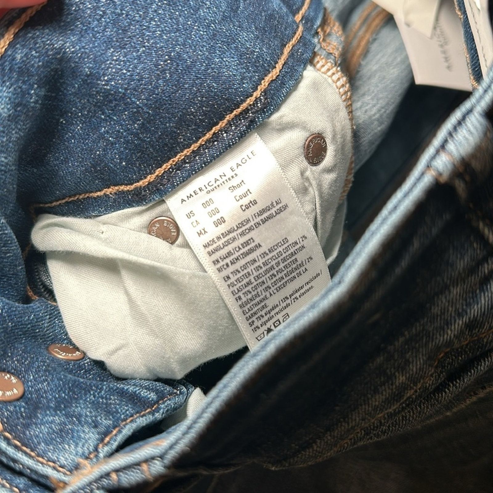 American Eagle Outfitters American Eagle Next Level Cargo Hi-Rise Jegging - 000S Size 24" / US 00 / IT 34 - 9 Thumbnail