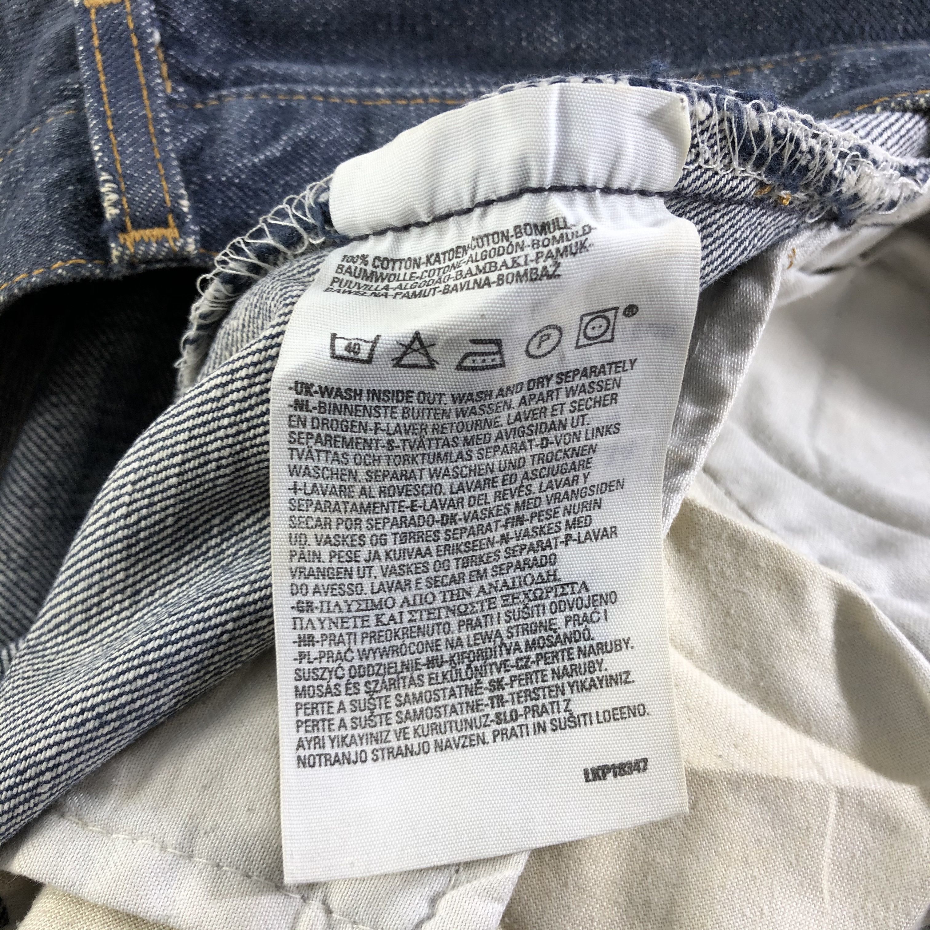 Levi's Vintage 90s Levis 501 Jeans-JM3214 Size US 32 / EU 48 - 10 Thumbnail