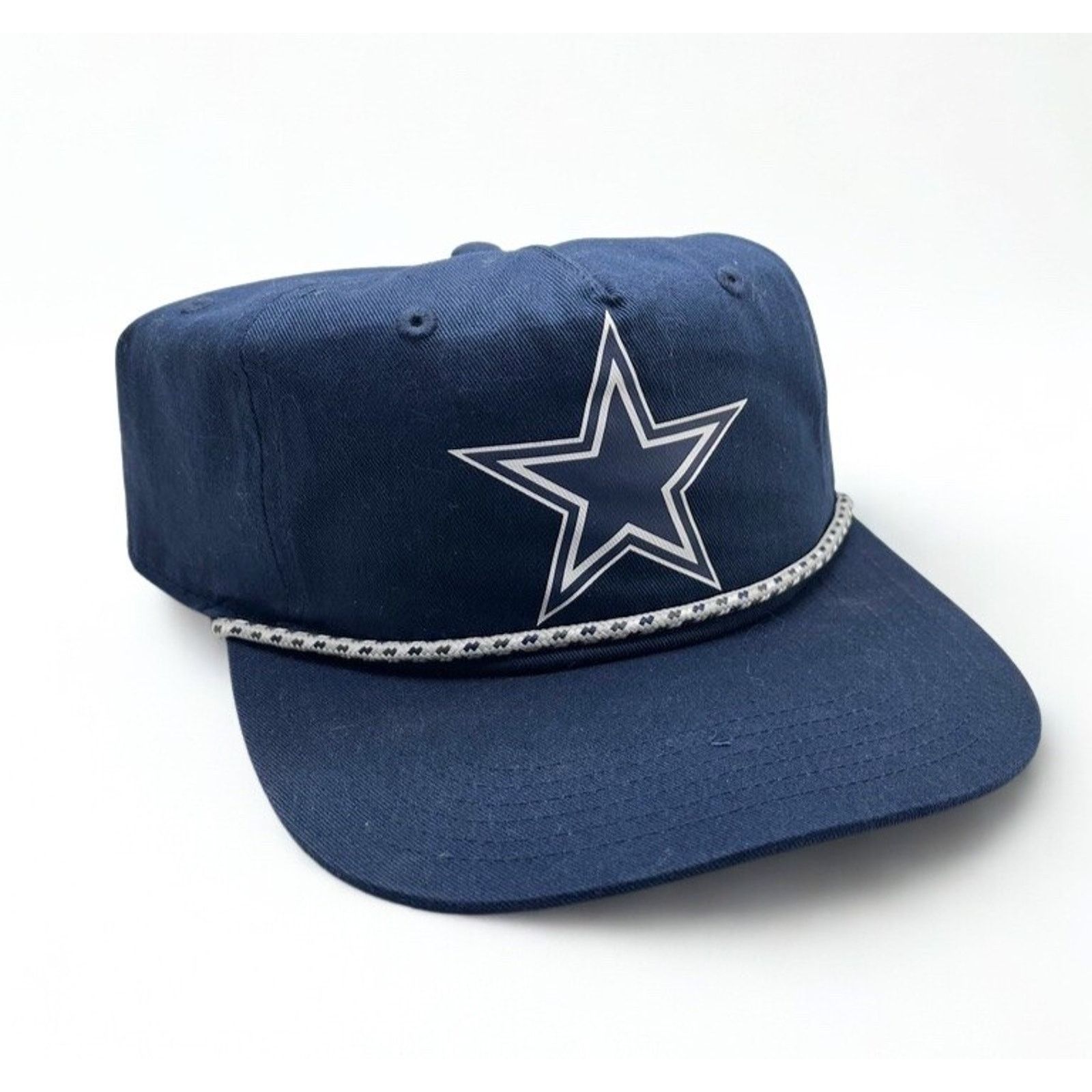 Columbia Dallas Cowboys Columbia PFG Navy Snapback Hat Rope Flat Bill Size ONE SIZE - 6 Thumbnail