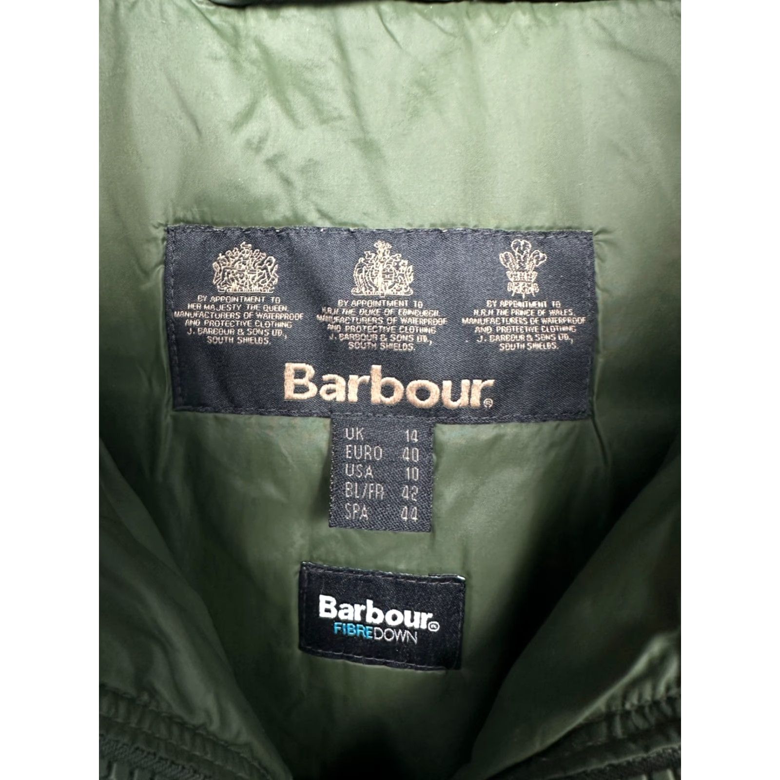 Barbour Barbour Shaw Quilted Puffer Jacket Womens UK 14 L Multicolor Barbour Shaw Quilted Jacket Women Size UK 14 L Multicolor Womens Barbour Shaw Jacket Size L / US 10 / IT 46 - 3 Thumbnail