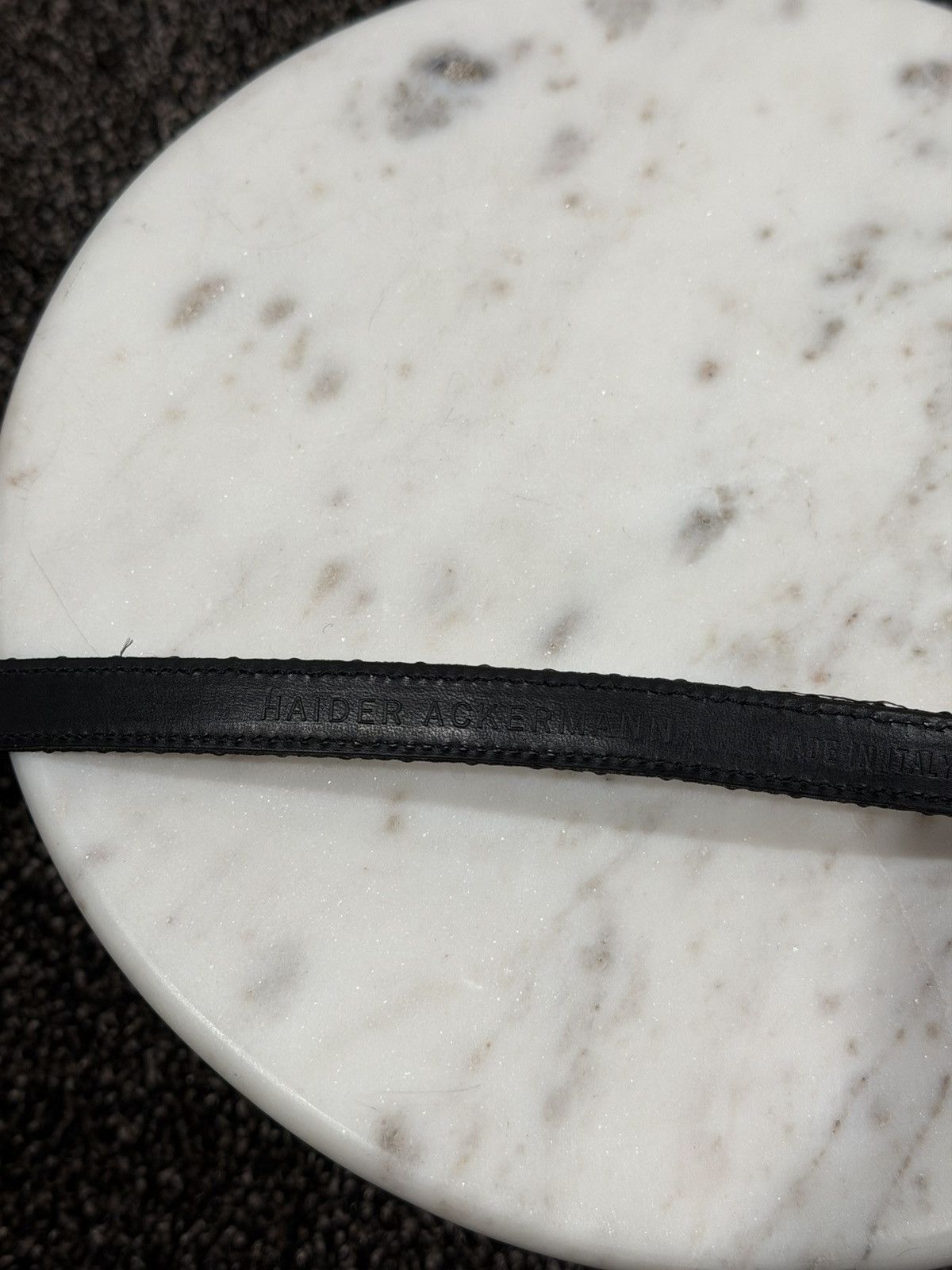 Haider Ackermann Haider Ackermann Leather / Fabric Thin Belt Size ONE SIZE - 8 Thumbnail