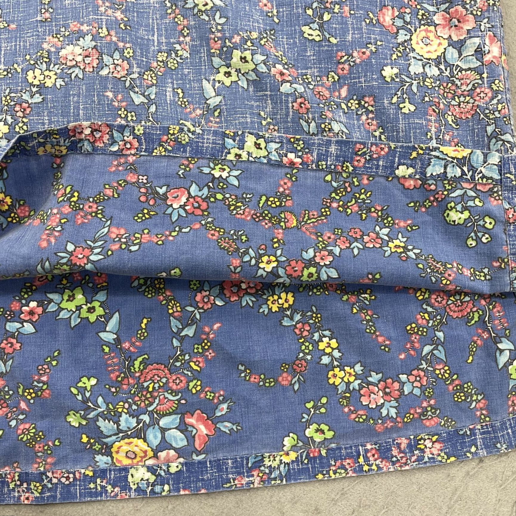 Reyn Spooner VINTAGE Reyn Spooner Shirt Mens 2XL Blue Inside Out Floral Hawaiian Popover Size US XXL / EU 58 / 5 - 4 Thumbnail