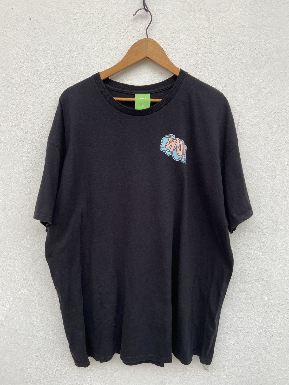 Huf Rare HUF t shirt oversized 20th year Celebration Size US XL / EU 56 / 4 - 4 Thumbnail
