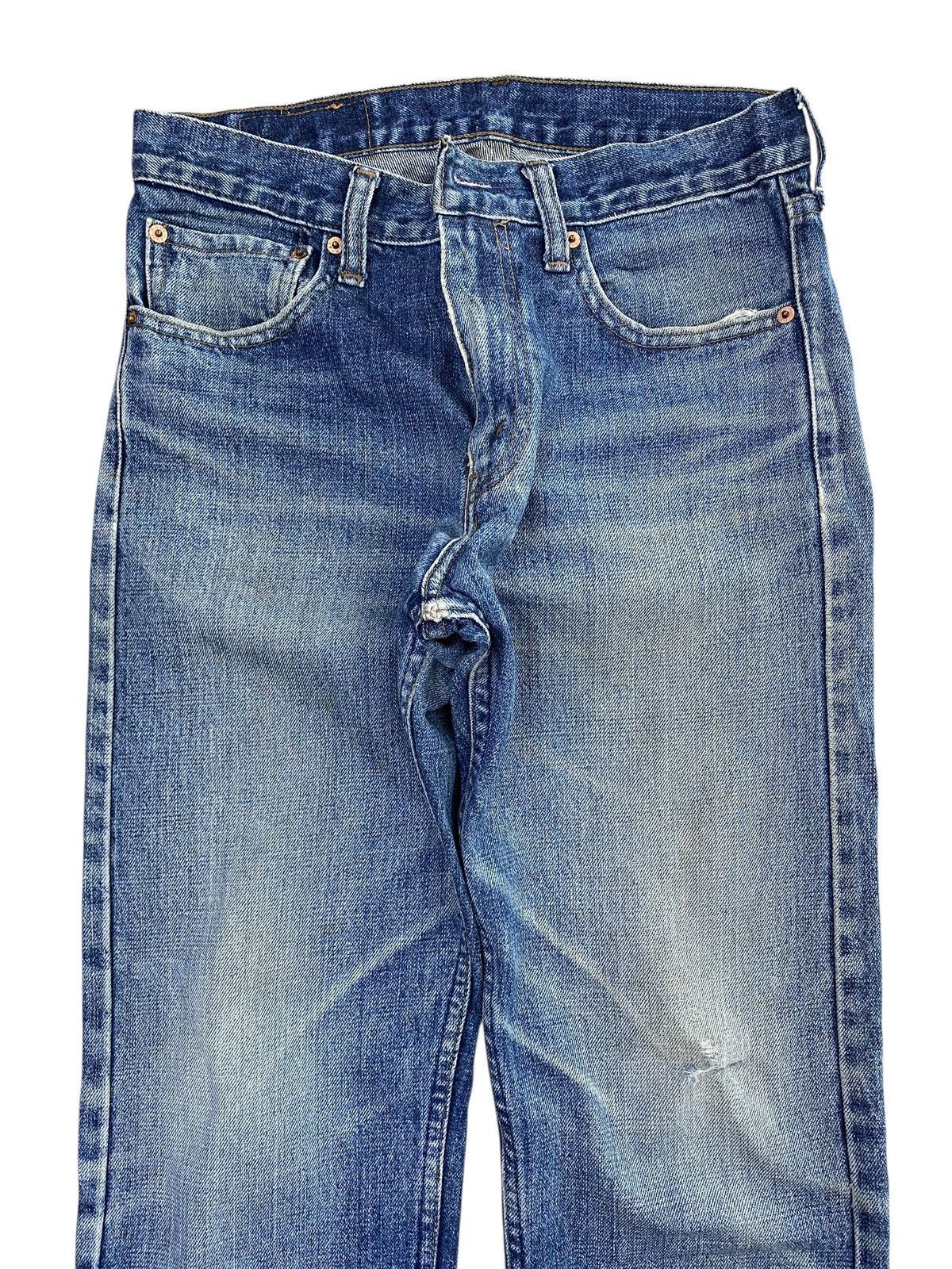 Levi's Levi’s Faded Wash Whiskers Style Straight Cut Jeans Size US 28 / EU 44 - 2 Thumbnail