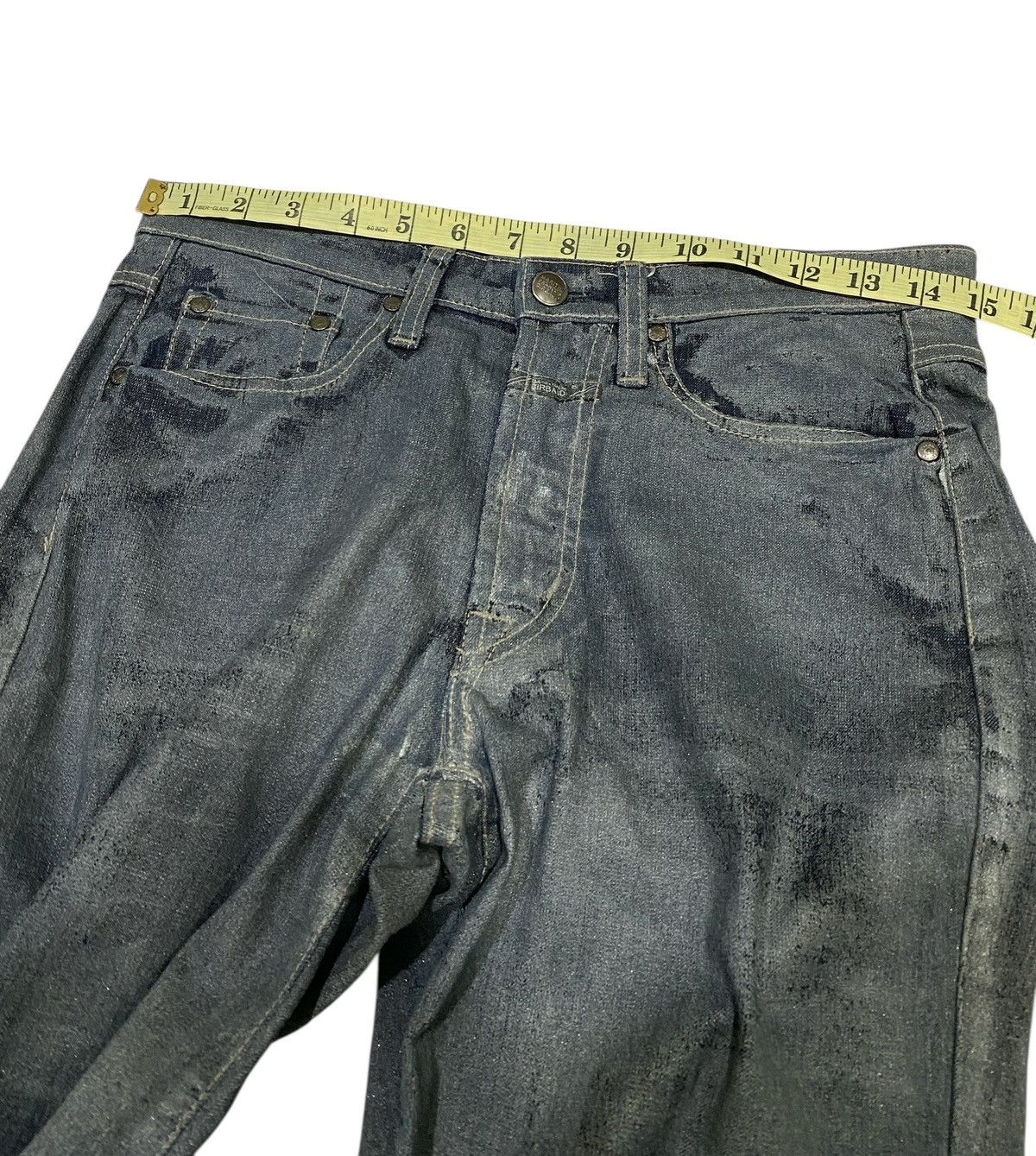 Marithe + Francois Girbaud Japanese brand X Marithe francois girbaud waxed jeans Size US 30 / EU 46 - 12 Thumbnail