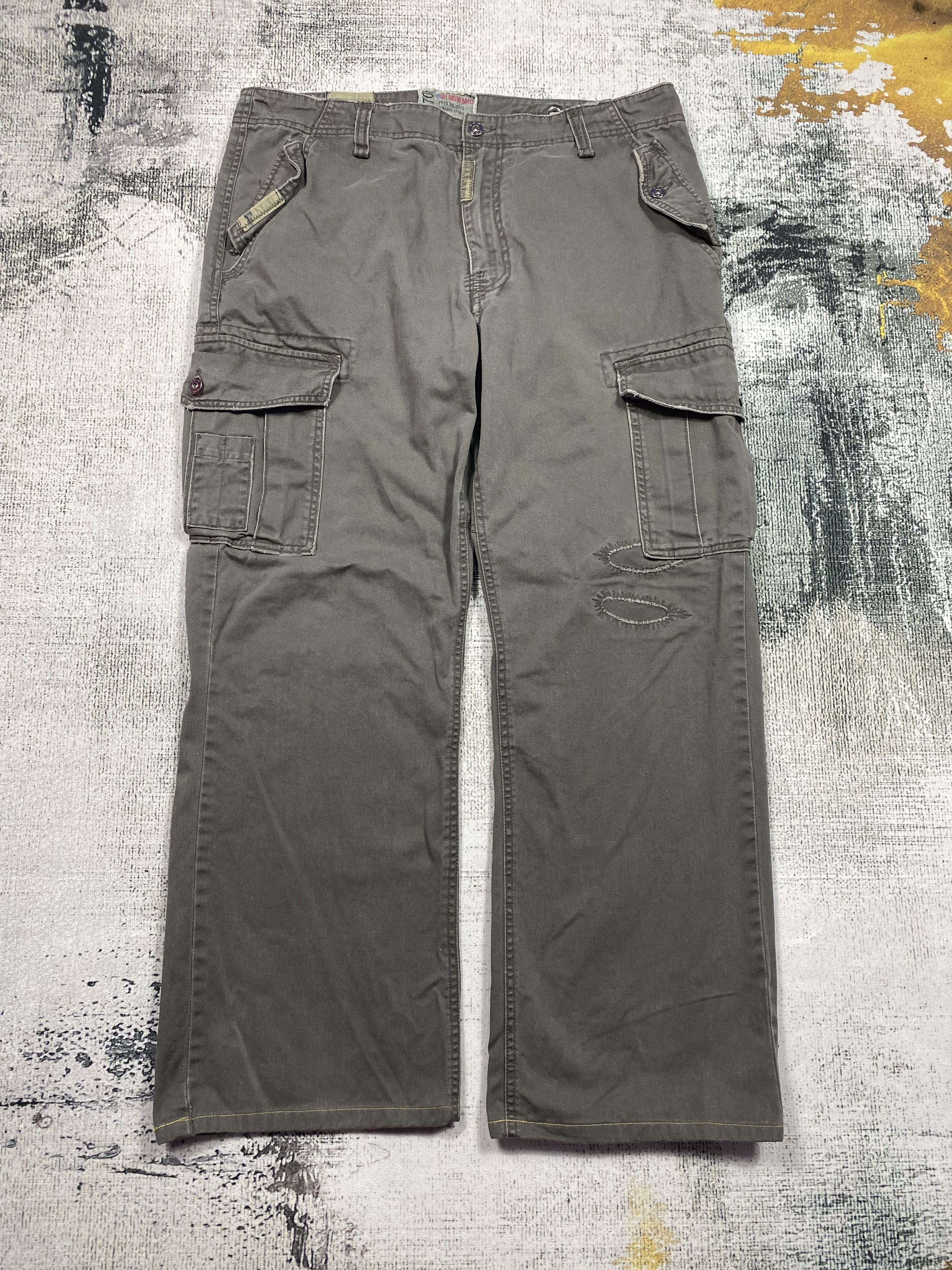Japanese Tactical Cargo Pants Multi Pocket 1970 Ohh Mow Mao