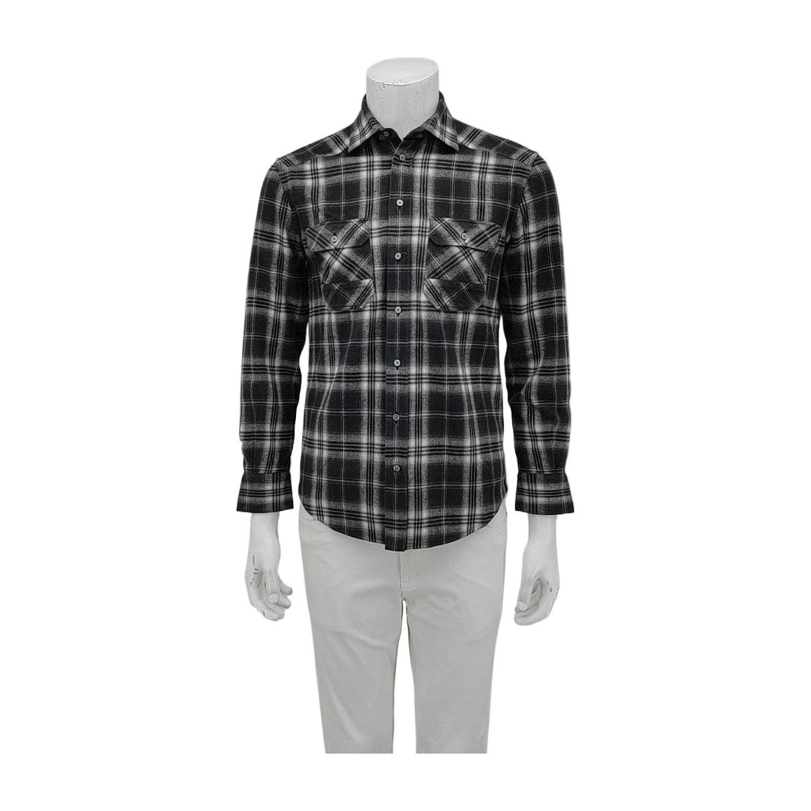 Louis Vuitton Louis Vuitton Plaid Check Long Sleeve Shirt S Size US S / EU 44-46 / 1 - 1 Thumbnail