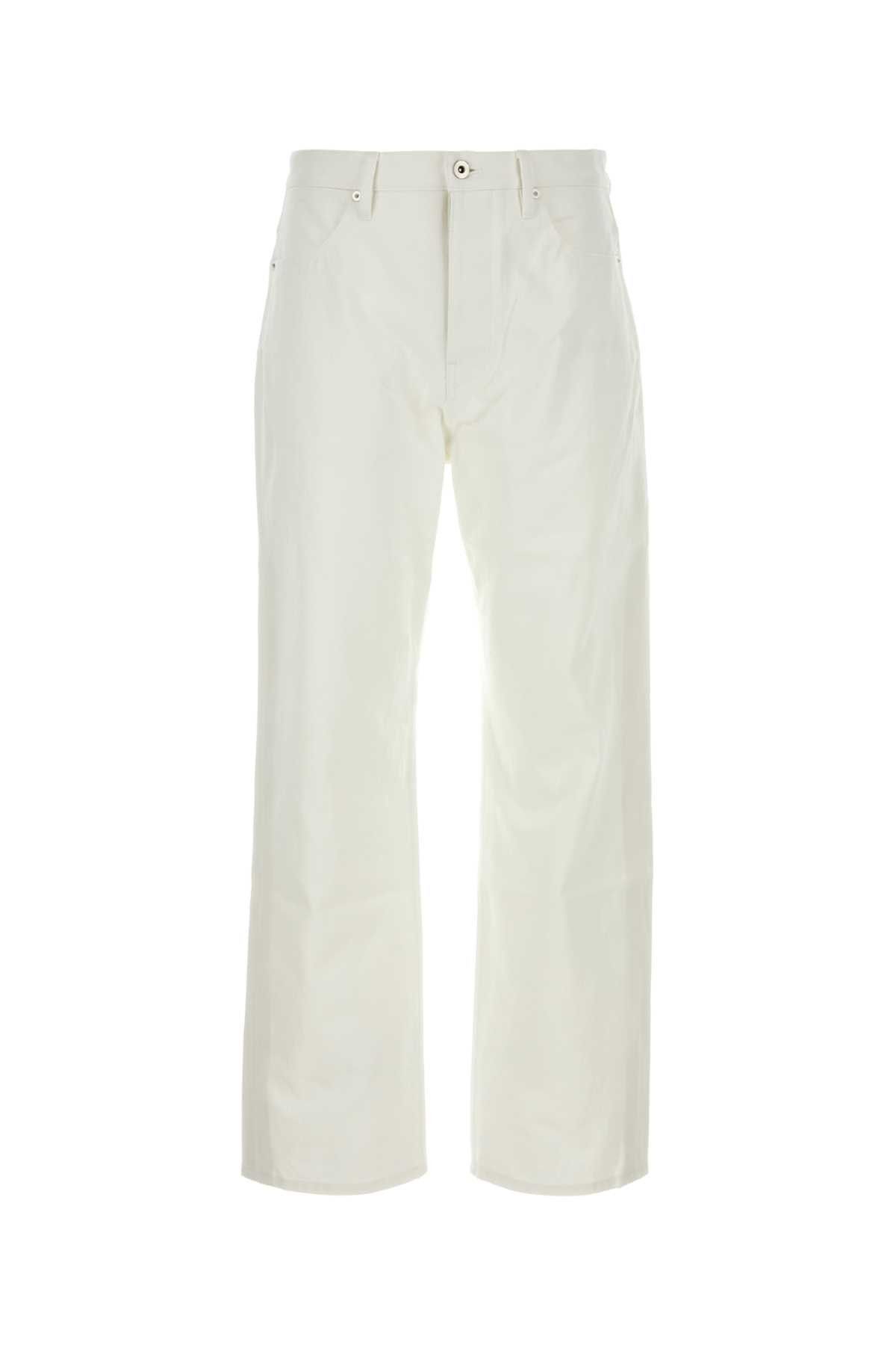 image of Jil Sander White Denim Jeans, Men's (Size 30)