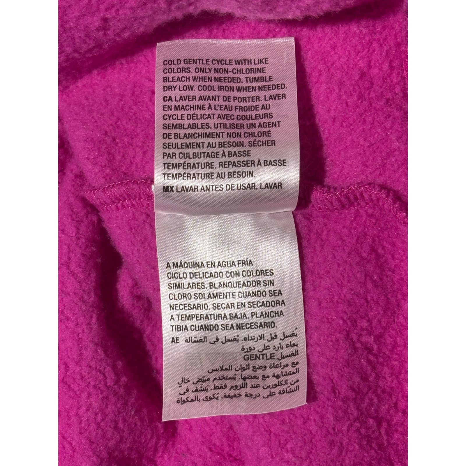 Epic Threads Epic Threads Pink Cotton Hoodie Pullover Sweater Thumbholes Size L / US 10 / IT 46 - 6 Thumbnail