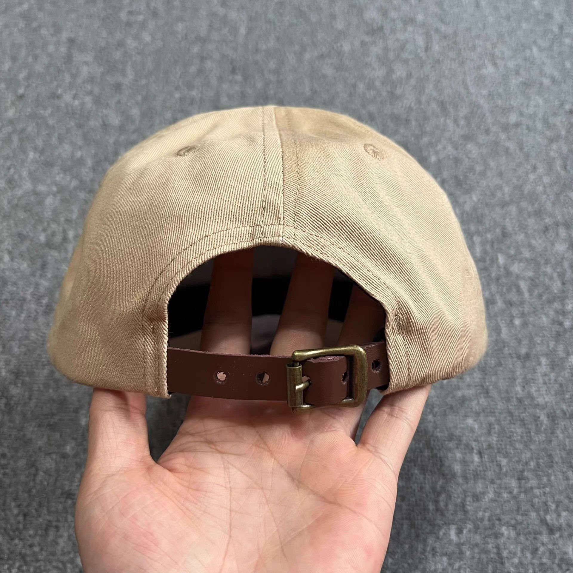 Fucking Awesome Fucking Awesome Washed Vintage Curved Brim Baseball Cap。 Q7 Size ONE SIZE - 4 Thumbnail