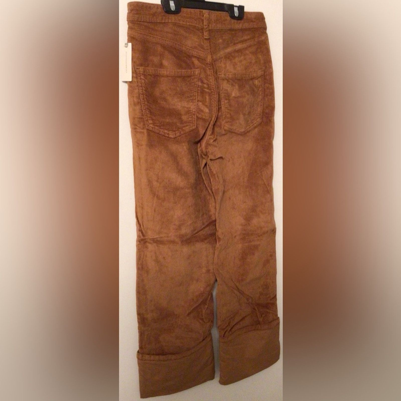 Anthropologie NWT-Anthropologie The Scotty Cuffed corduroy jeans sz 25 Size 25" / US 0 / IT 36 - 7 Thumbnail