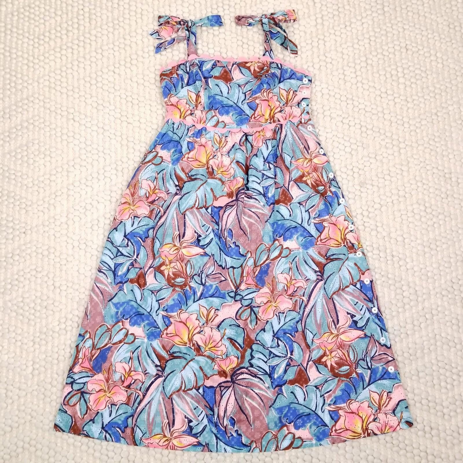 Tori Richard NWOT Tori Richard Express Yourself Helena Dress Sz 10 Size L / US 10 / IT 46 - 6 Thumbnail