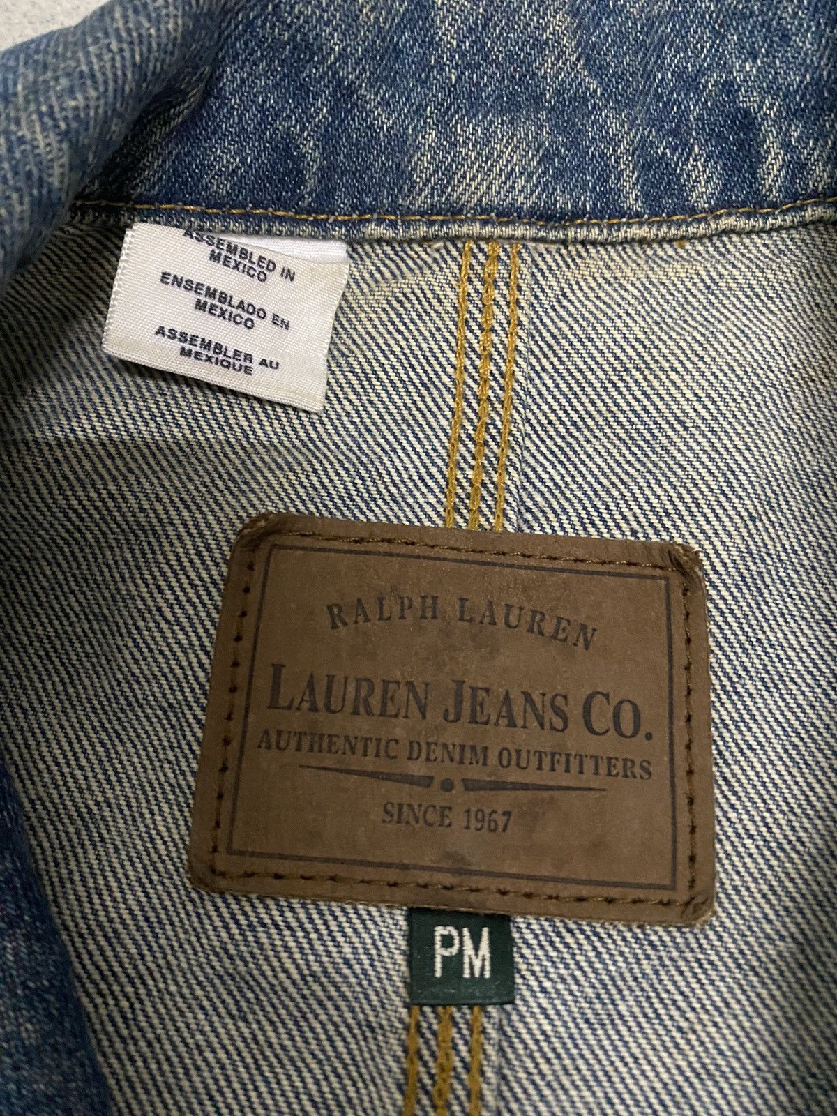 Polo Ralph Lauren Vintage Ralph Lauren Denim Jacket Size US L / EU 52-54 / 3 - 6 Thumbnail
