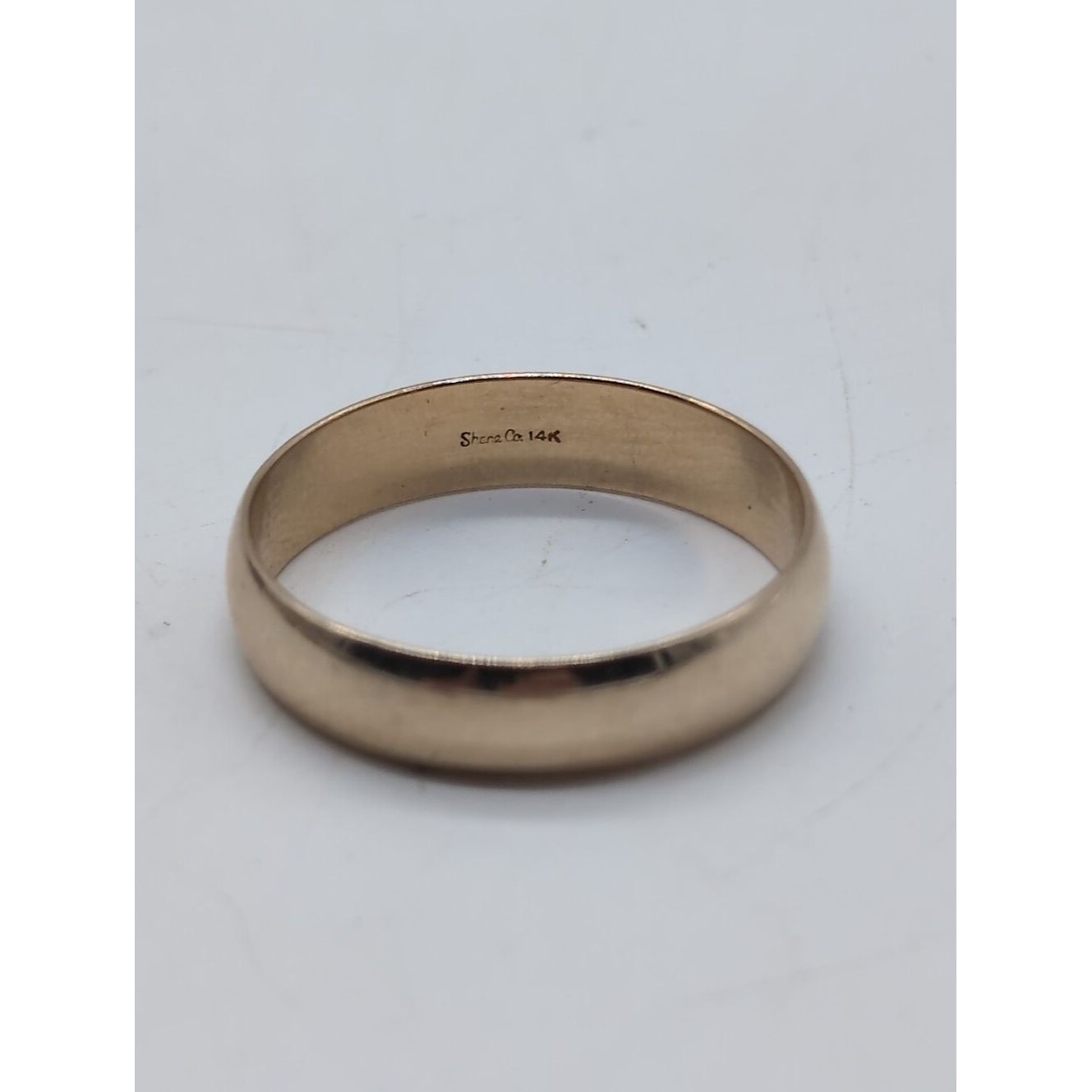 Other Shane Co 14k Yellow Gold Mens 5mm Wedding Ring Band Sz13.75 Size ONE SIZE - 2 Thumbnail