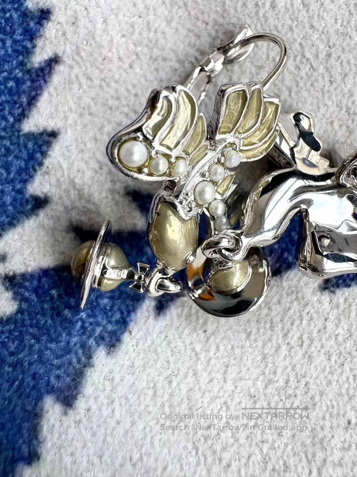 Vivienne Westwood vivienne westwood vintage peace dove earrings. Size ONE SIZE - 3 Thumbnail