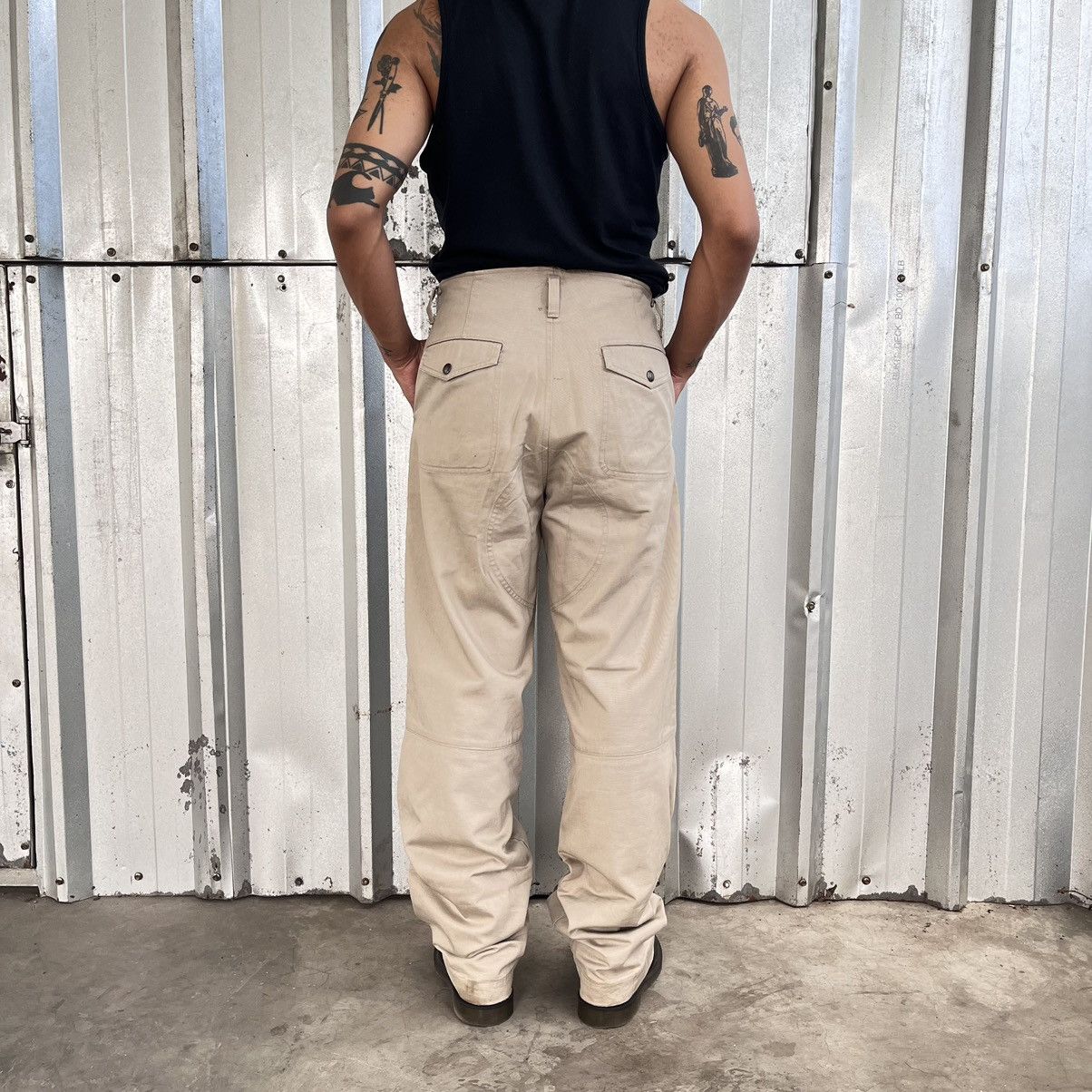 General Research Rare 1999 General Research Style 565 Front Zip Heavy Pants Size US 31 - 6 Thumbnail