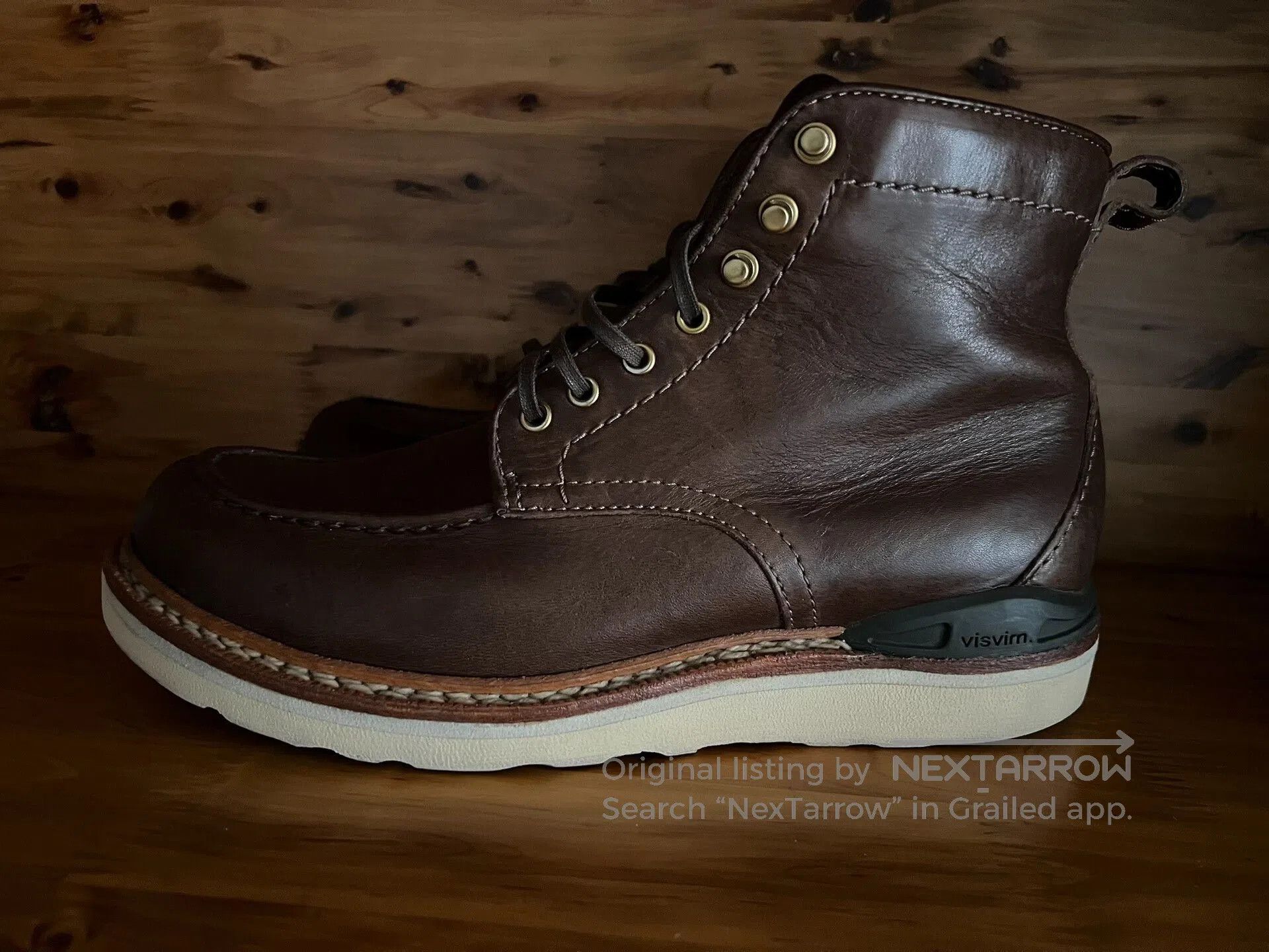 Visvim visvim Armiger Folk Brown Leather Boots. Size US 9 / EU 42 - 3 Thumbnail