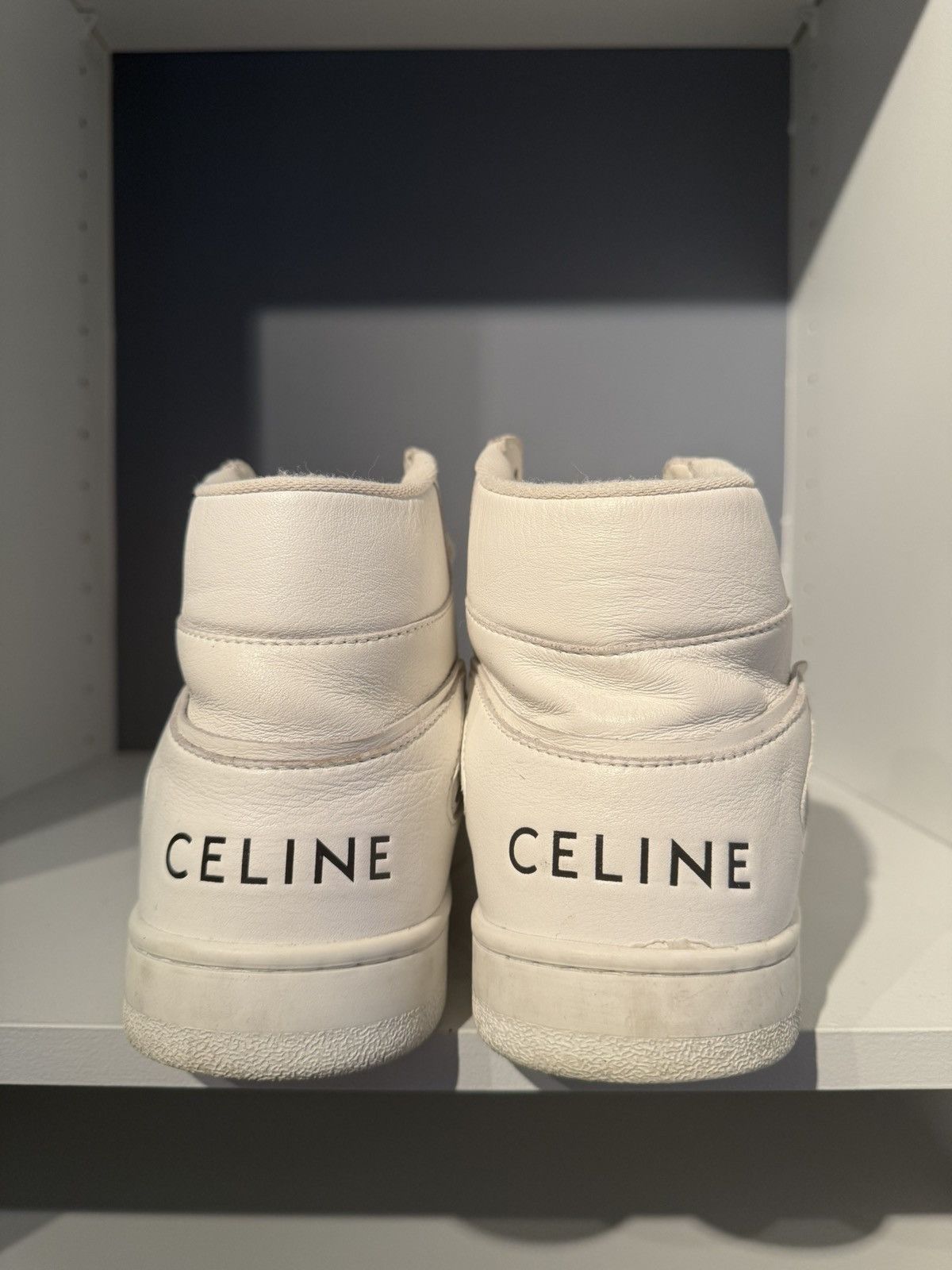 Celine Celine CT-01 Z Trainer High Top Sneaker White 42 Size US 9 / EU 42 - 2 Thumbnail