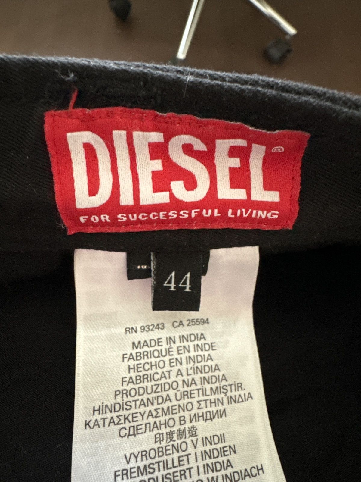 Diesel BLACK P BECK DIESEL PANTS Size 32" / US 10 / IT 46 - 4 Thumbnail
