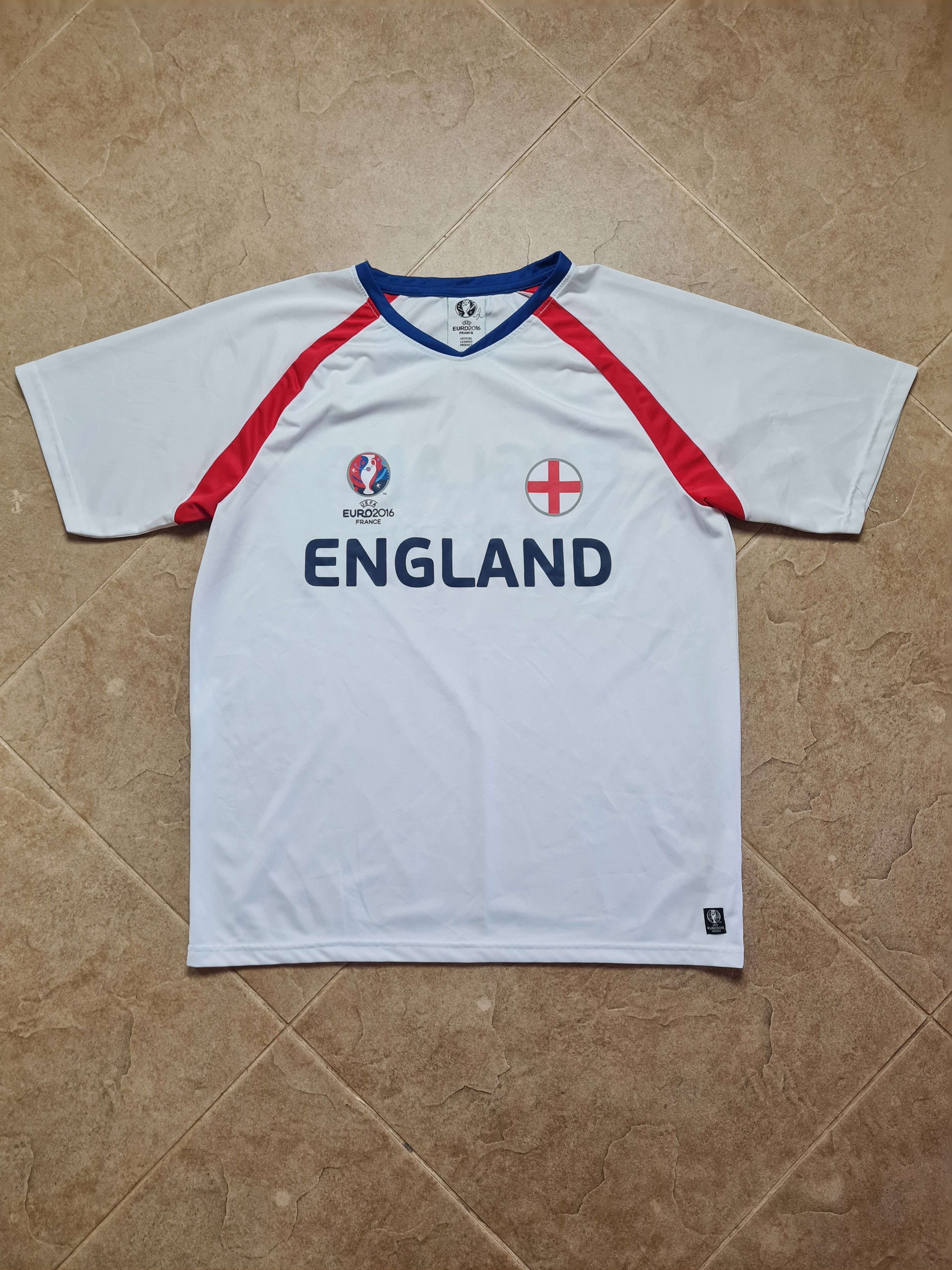 UEFA ENGLAND World Cup 2016 France FOOTBALL UEFA SHIRT ADULT Size US L / EU 52-54 / 3 - 7 Thumbnail