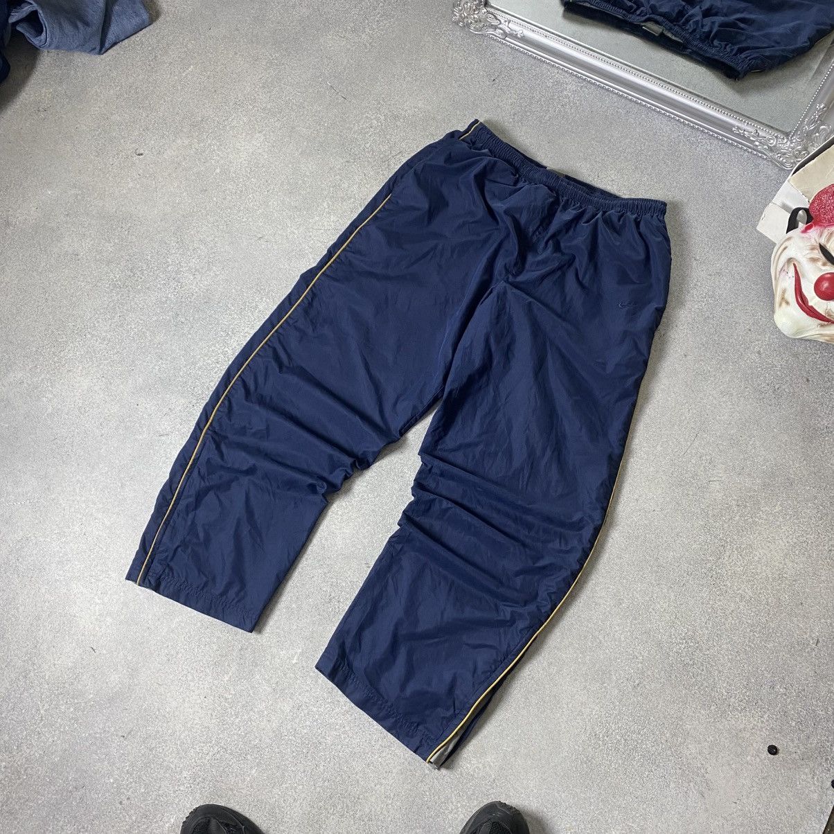 Nike Crazy Vintage Y2K 90s Baggy Nike Track Pants Size US 34 / EU 50 - 2 Thumbnail