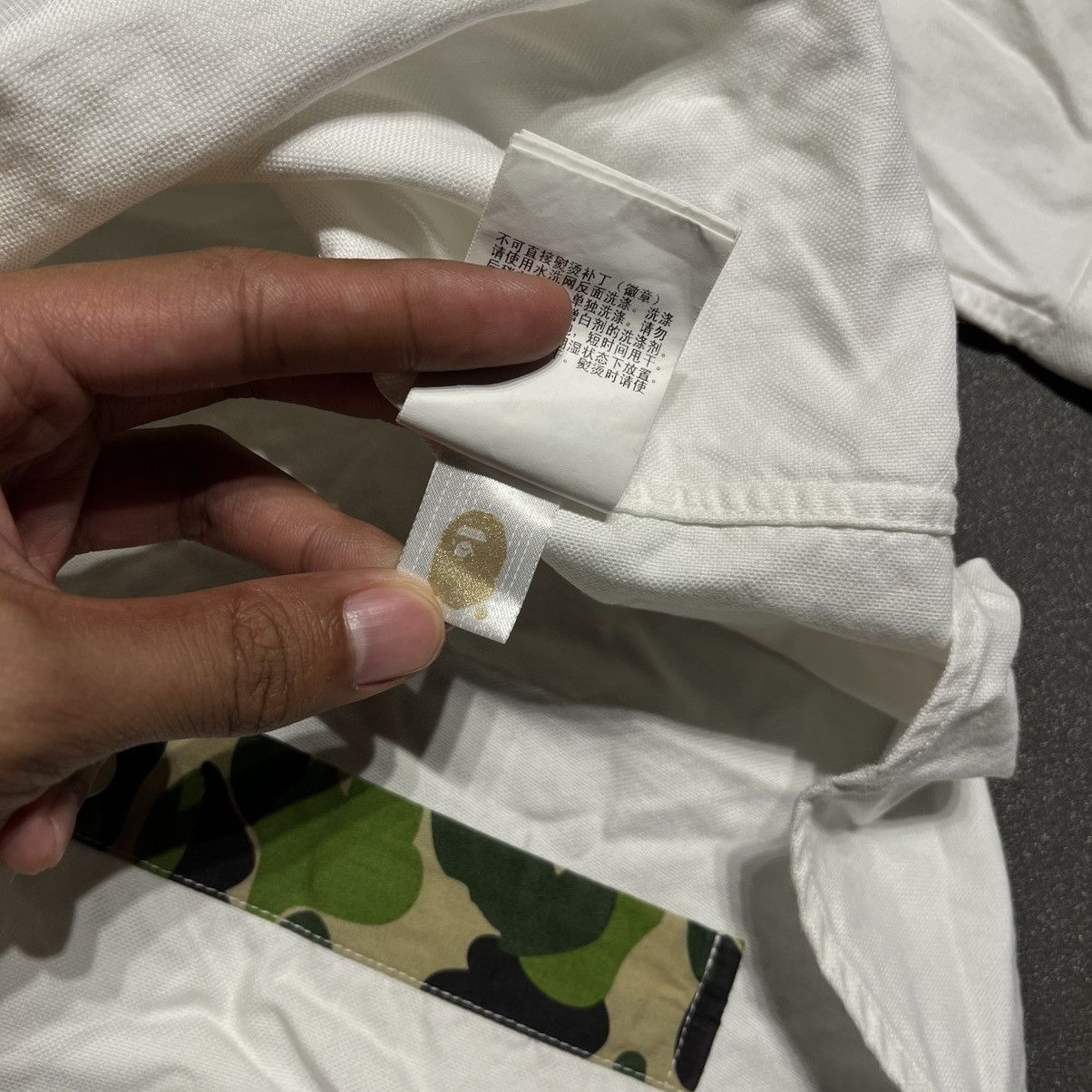 Bape A Bathing Ape Button Up Longsleeve Size US L / EU 52-54 / 3 - 5 Thumbnail