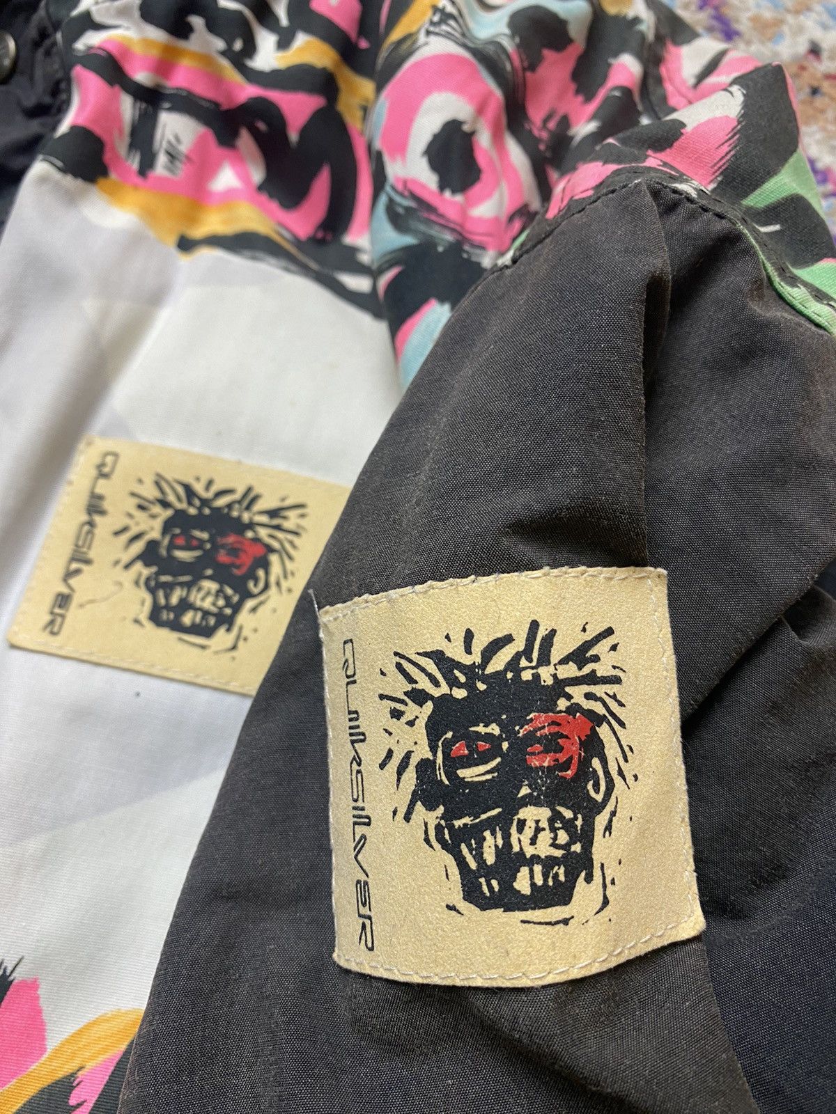 Quiksilver × Vintage VINTAGE QUIKSILVER CLASSIC FACE TRIBE SKI JUMPSUIT Size US 30 / EU 46 - 8 Thumbnail