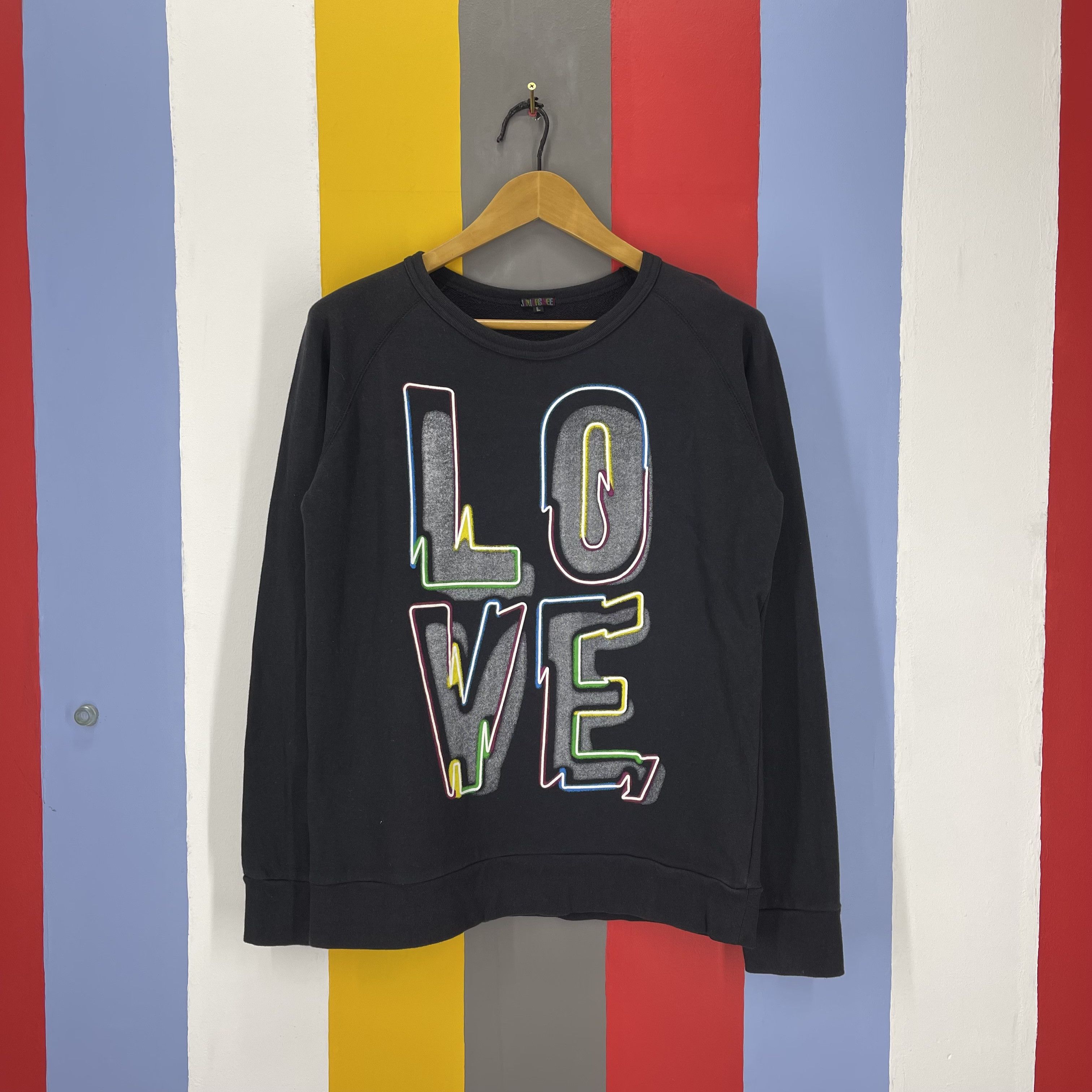 Japanese Brand LOVE by JUNIOR SWEET Crew Neck Sweatshirt #1336/AT Size US S / EU 44-46 / 1 - 1 Thumbnail