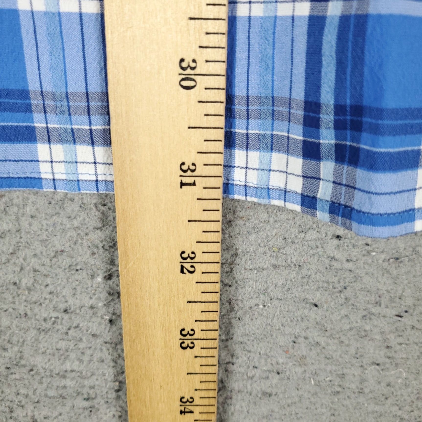 Vineyard Vines Vineyard Vines Shirt Men Large Blue Plaid Button-Up Long Sleeve Nylon Regular Fit Fishing Mens Size US L / EU 52-54 / 3 - 5 Thumbnail