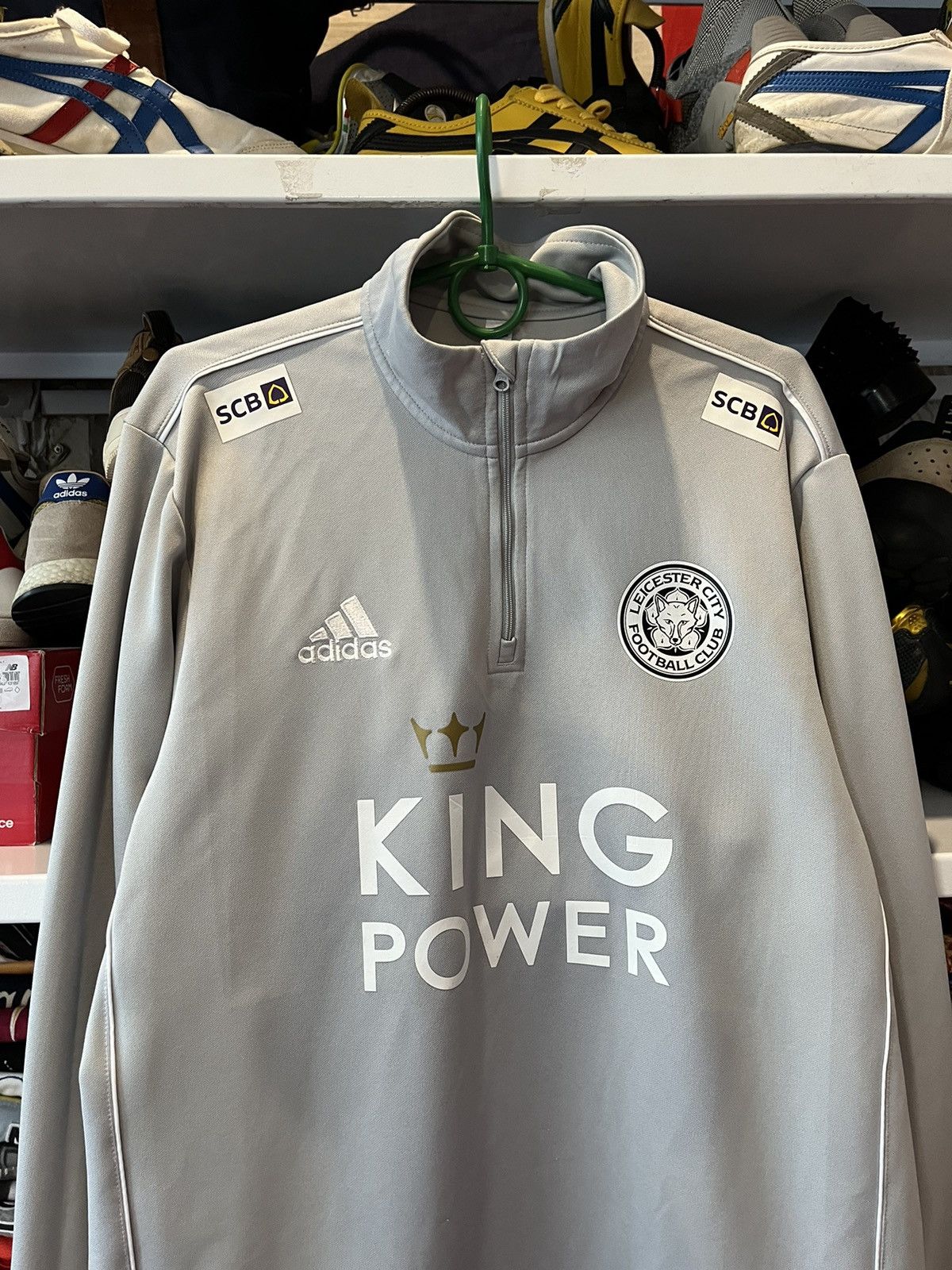 Adidas Vintage Leicester City Large Adidas Football Long Sleeve Size US M / EU 48-50 / 2 - 3 Thumbnail