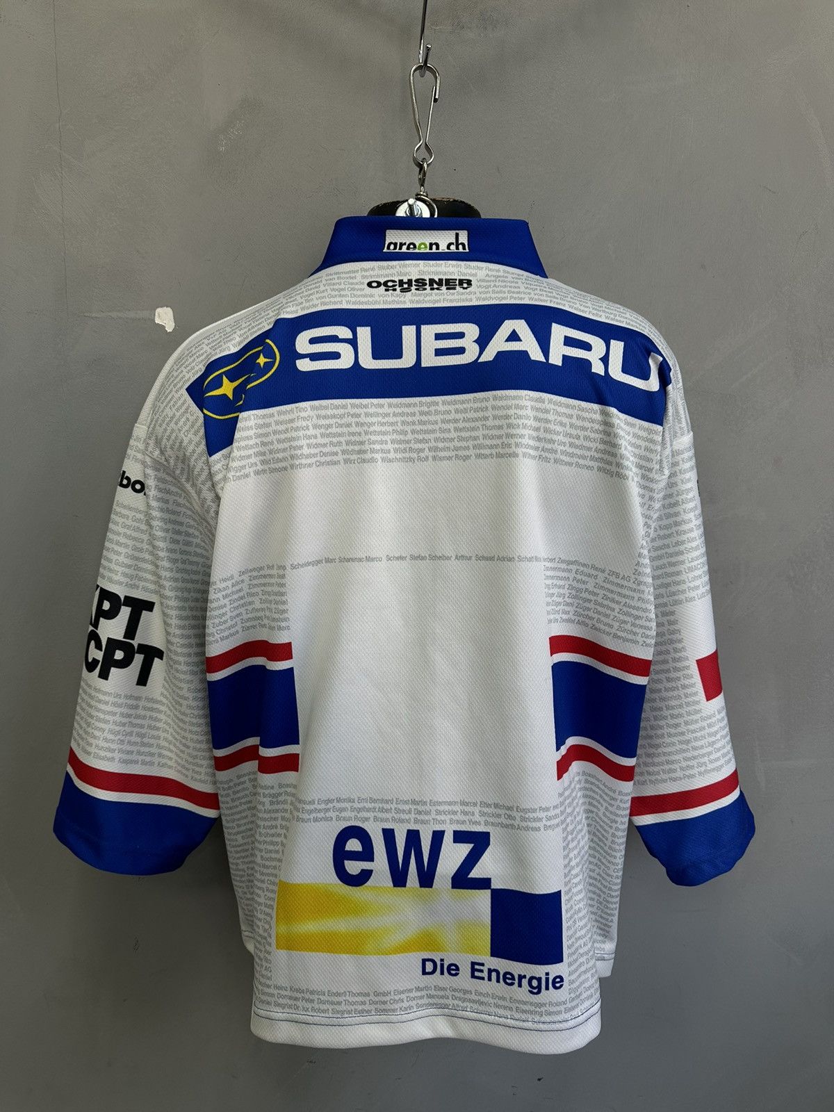 Adidas ZSC LIONS SWITZERLAND HOCKEY SHIRT JERSEY OCHSNER VINTAGE Size US M / EU 48-50 / 2 - 6 Thumbnail