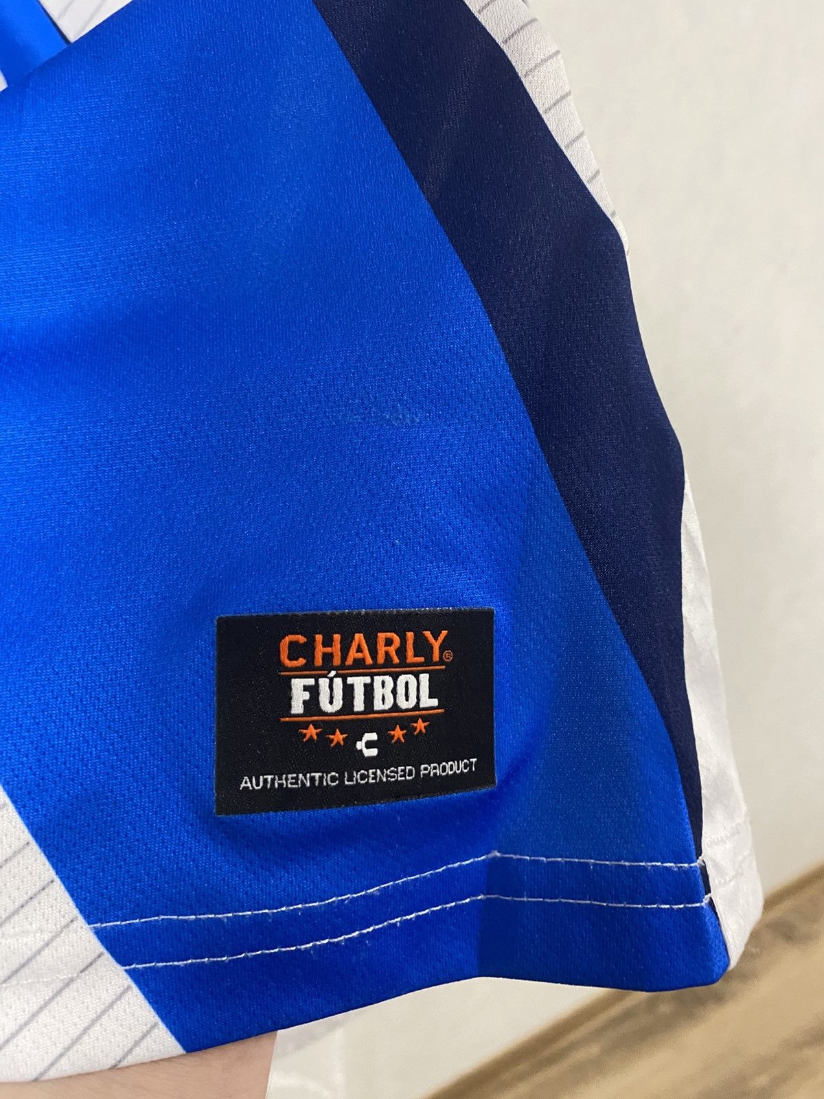 Other Charly Club Puebla FC 16/17 Home Jersey White/Blue Mens S Size US S / EU 44-46 / 1 - 3 Thumbnail