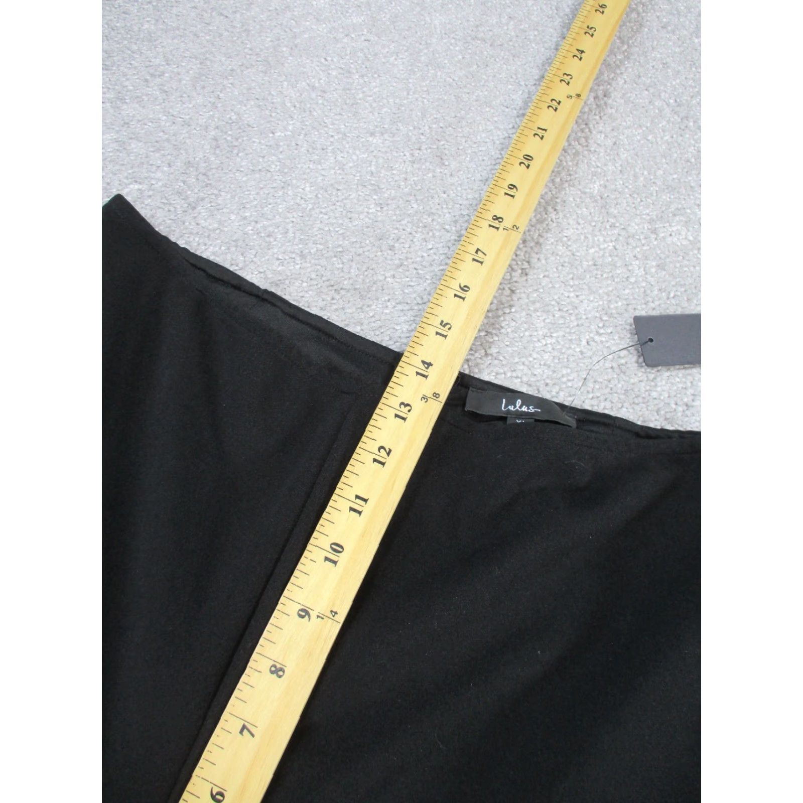 Lulus Lulus Pants Womens XL Black Wide-Leg Studded Trim NEW Size 40" / US 18 - 6 Thumbnail