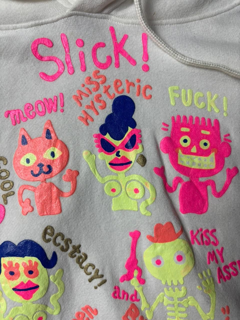 Hysteric Glamour 1990s Hysteric Glamour "Toons" Hoodie Size US M / EU 48-50 / 2 - 5 Thumbnail
