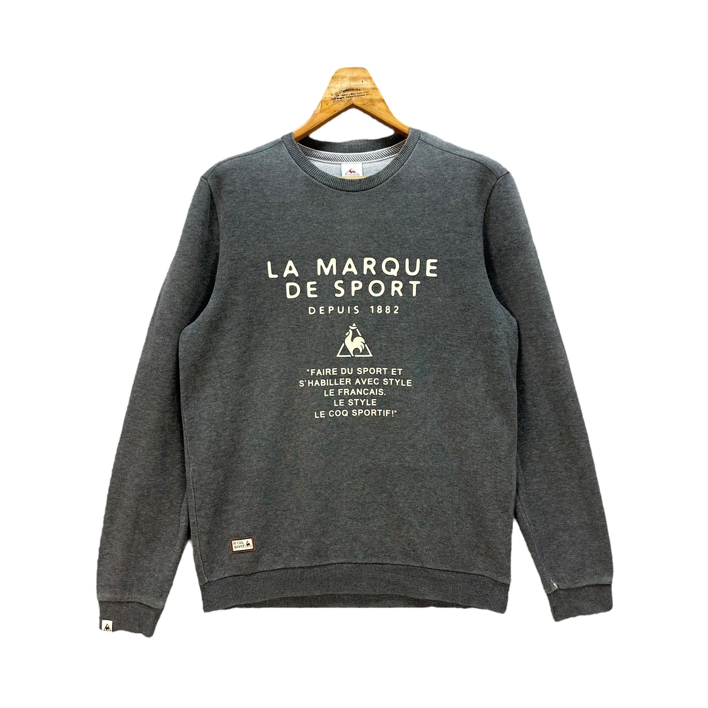 Le Coq Sportif LE COQ SPORTIF BIG LOGO SWEATSHIRTS #8828-029 Size US M / EU 48-50 / 2 - 1 Thumbnail