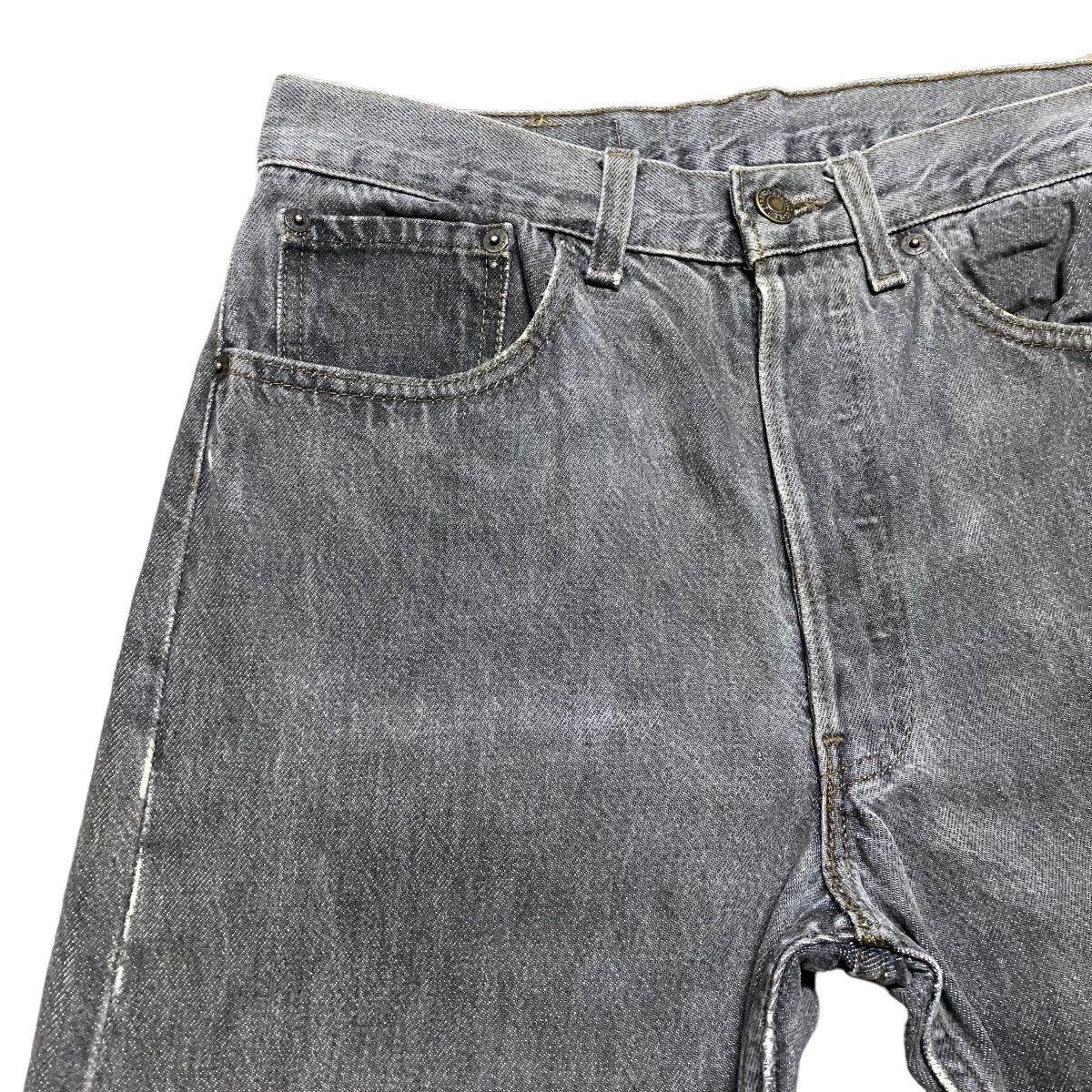 Levi's Vintage 80s Levis 501 Faded Black Jeans Size US 30 / EU 46 - 4 Thumbnail