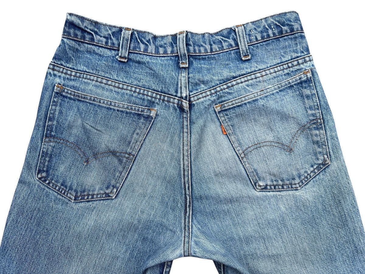Levi's Vintage 60s Levis 646 Bootcut Distressed Denim Jeans 32x31 Size US 32 / EU 48 - 7 Thumbnail