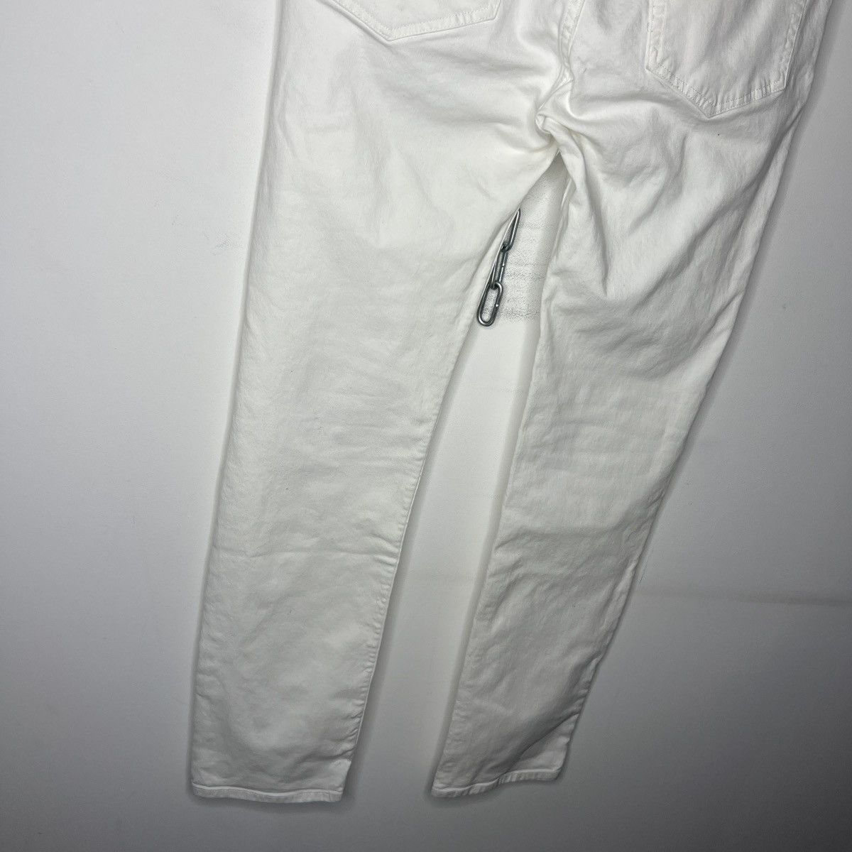 Acne Studios × Designer Acne Studios Ace White Jeans Straight Leg Mens 34x32 Size US 34 / EU 50 - 7 Thumbnail