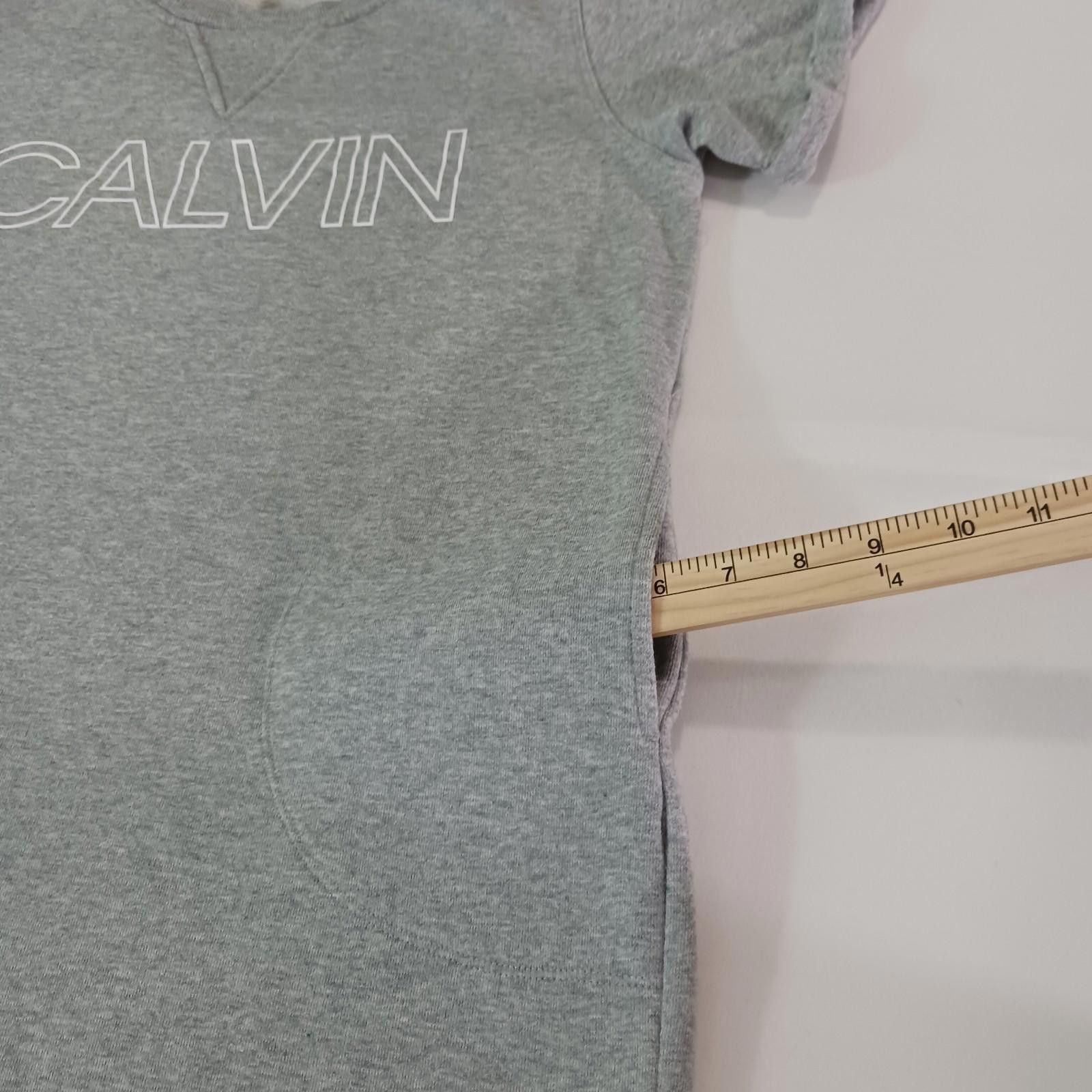 Calvin Klein Calvin Klein Performance Women Gray Logo T-Shirt Top Dress M Size M / US 6-8 / IT 42-44 - 8 Thumbnail