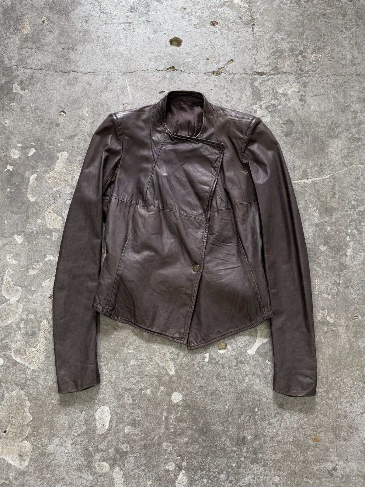 Rick Owens and Olmar X Mirta Leather Jacket
