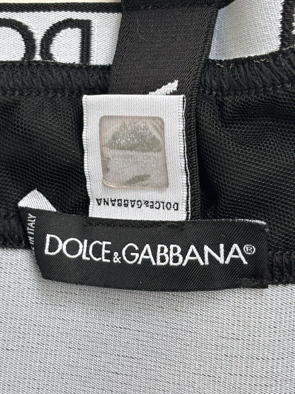 Dolce & Gabbana Monogram Bralette Size M / US 6-8 / IT 42-44 - 4 Thumbnail