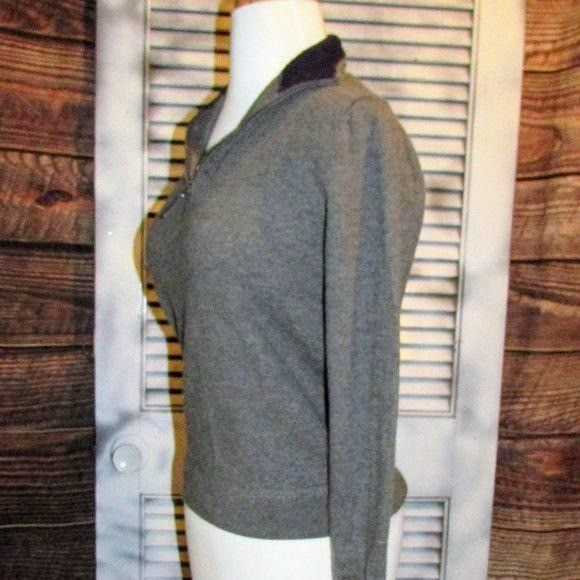 Nordstrom John W. Nordstrom Sm Merino Wool 1/4 Zip Sweater Size S / US 4 / IT 40 - 11 Thumbnail