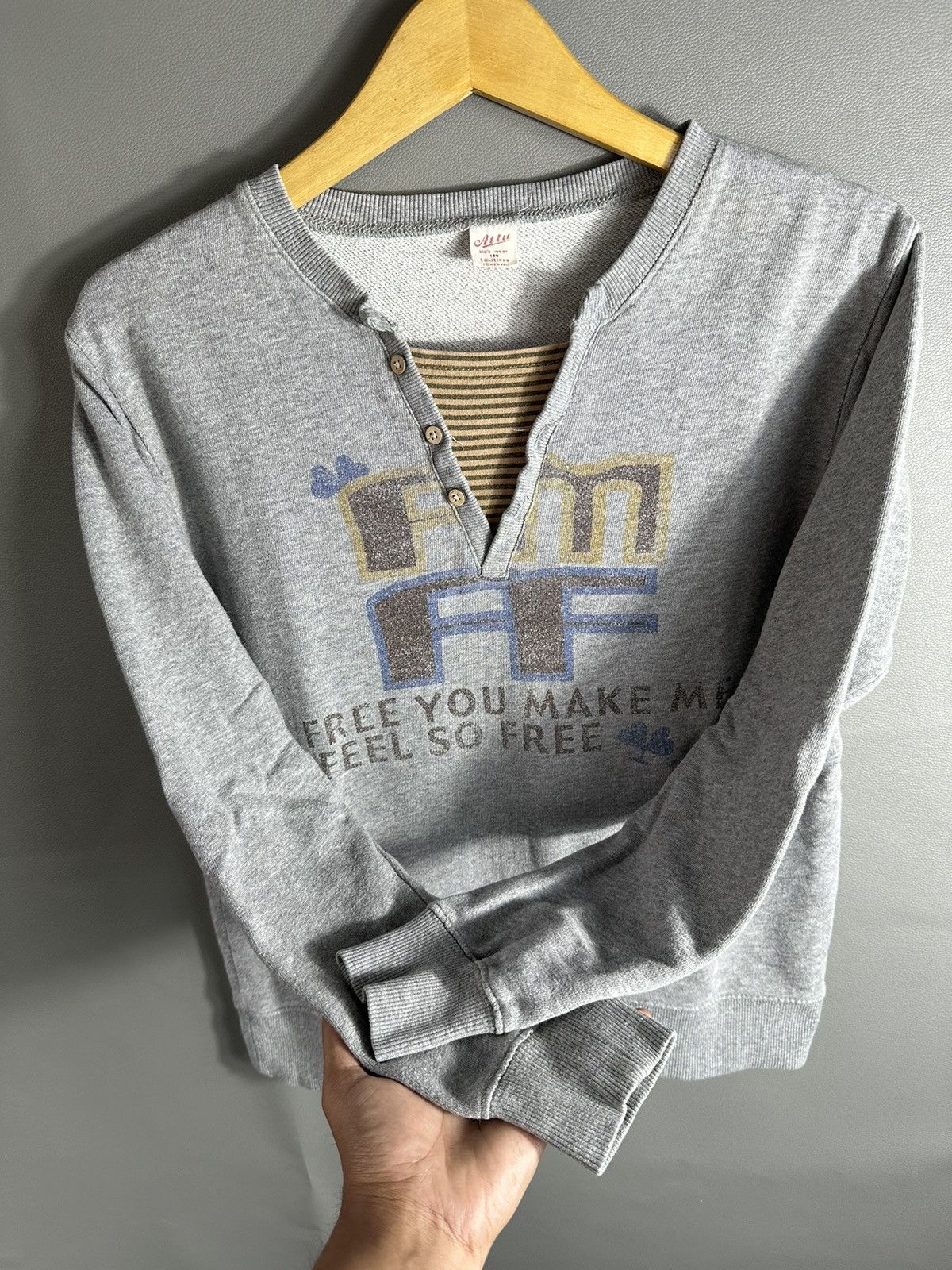 Beauty Beast FEEL SO FREE DOUBLE LAYER LONG SLEEVE IFSIXWASNINE LGB STYLE Size US M / EU 48-50 / 2 - 4 Thumbnail