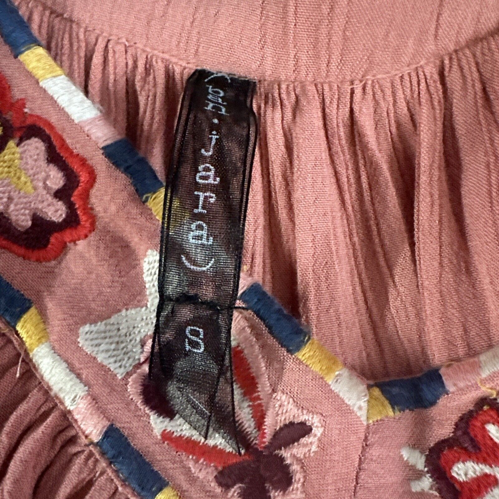 & Other Stories Barnjara Sz S Embroidered Crop Cottagecore Boho Hippie Size S / US 4 / IT 40 - 5 Thumbnail