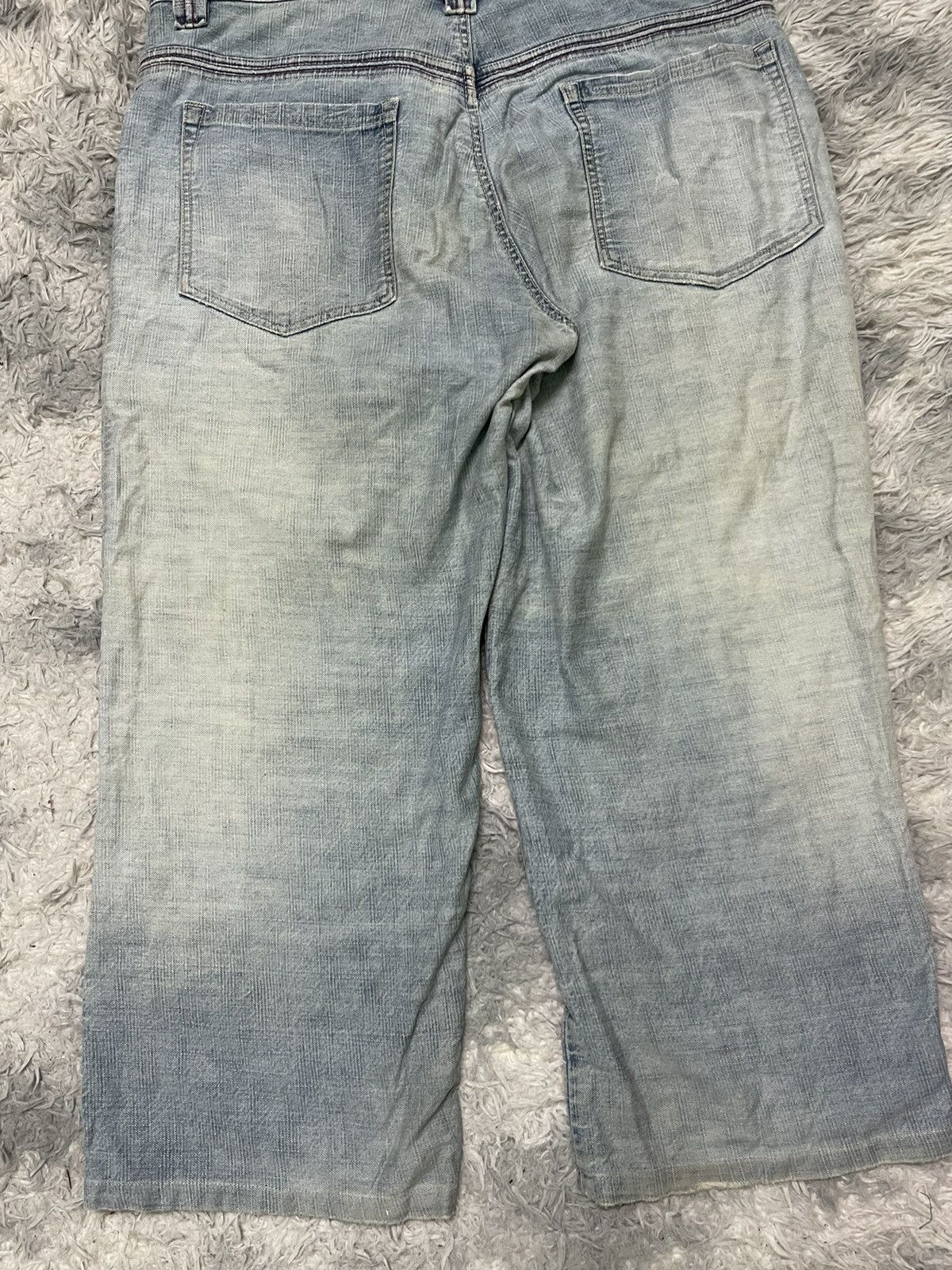 Phat Farm 2000s PHAT FARM BAGGY PANT STYLE DISTRESSED Size US 40 / EU 56 - 11 Thumbnail