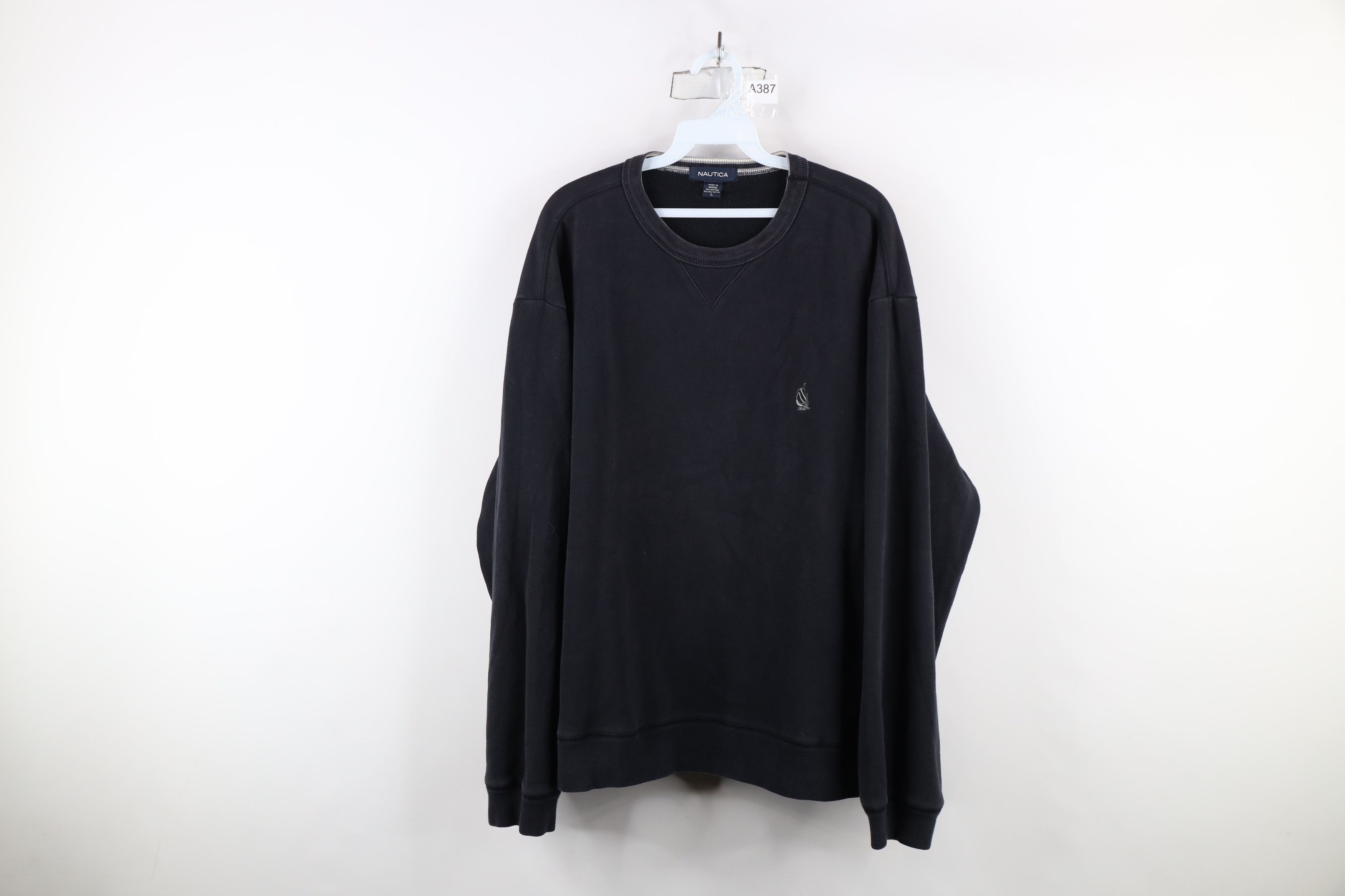 Nautica × Vintage Vintage 90s Nautica Sailboat Sailing Crewneck Sweatshirt Size US L / EU 52-54 / 3 - 1 Thumbnail