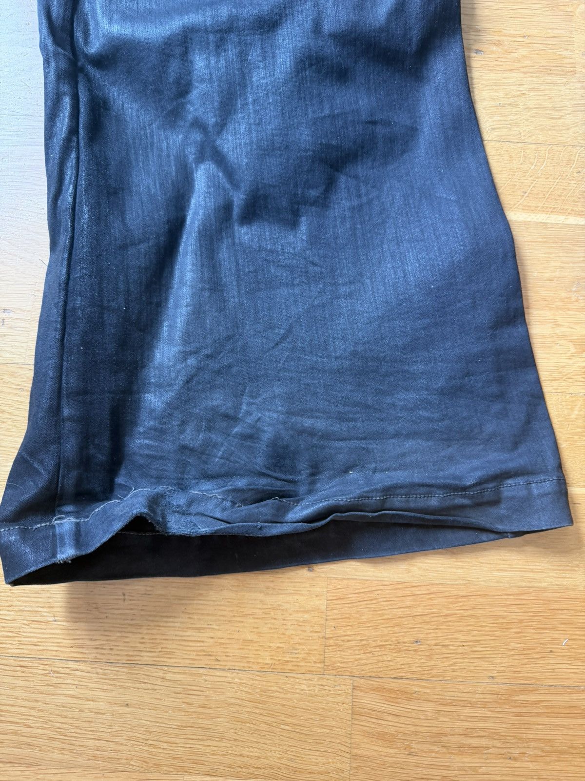 Rick Owens Rick Owens Drkshdw Waxed Jumbo Double Cargobelas Size US 32 / EU 48 - 4 Thumbnail