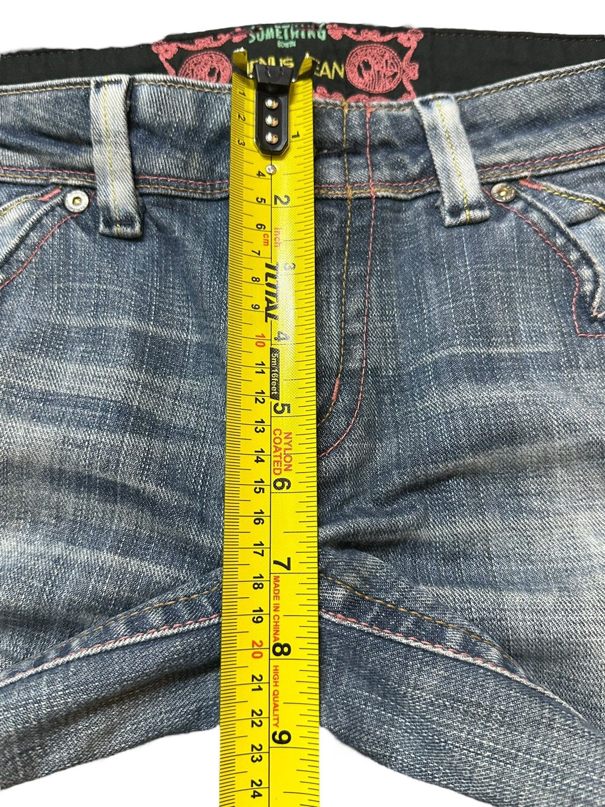 Edwin Vintage Japan Edwin Blue Faded Wash Style Flared Jeans Size US 30 / EU 46 - 15 Thumbnail