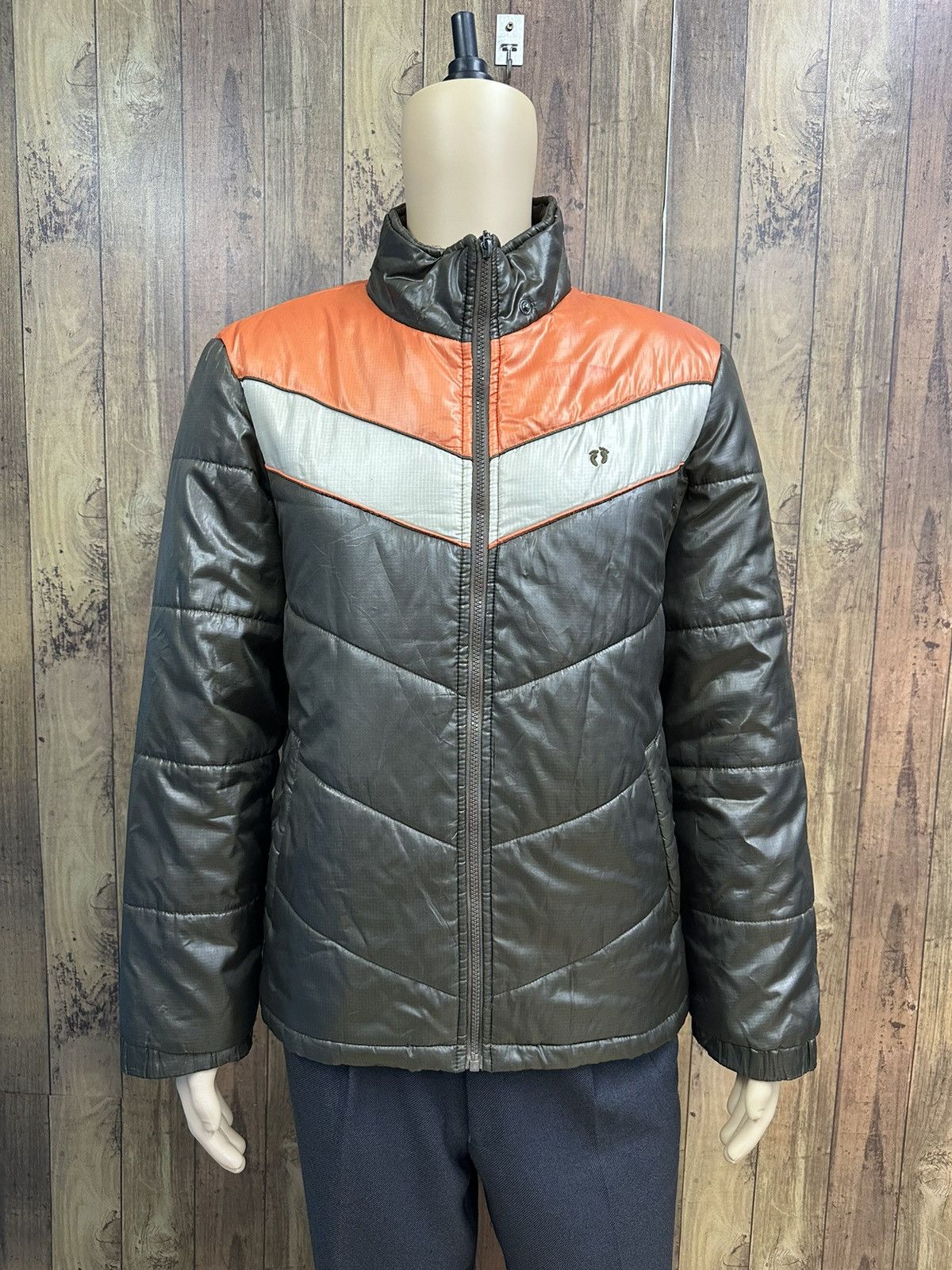 Hang Ten Vintage Hangten Puffer Down Jacket Z62 Size US L / EU 52-54 / 3 - 1 Thumbnail